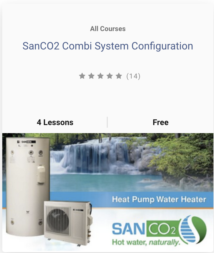 Sanden CO2 Heat Pump Water Heaters