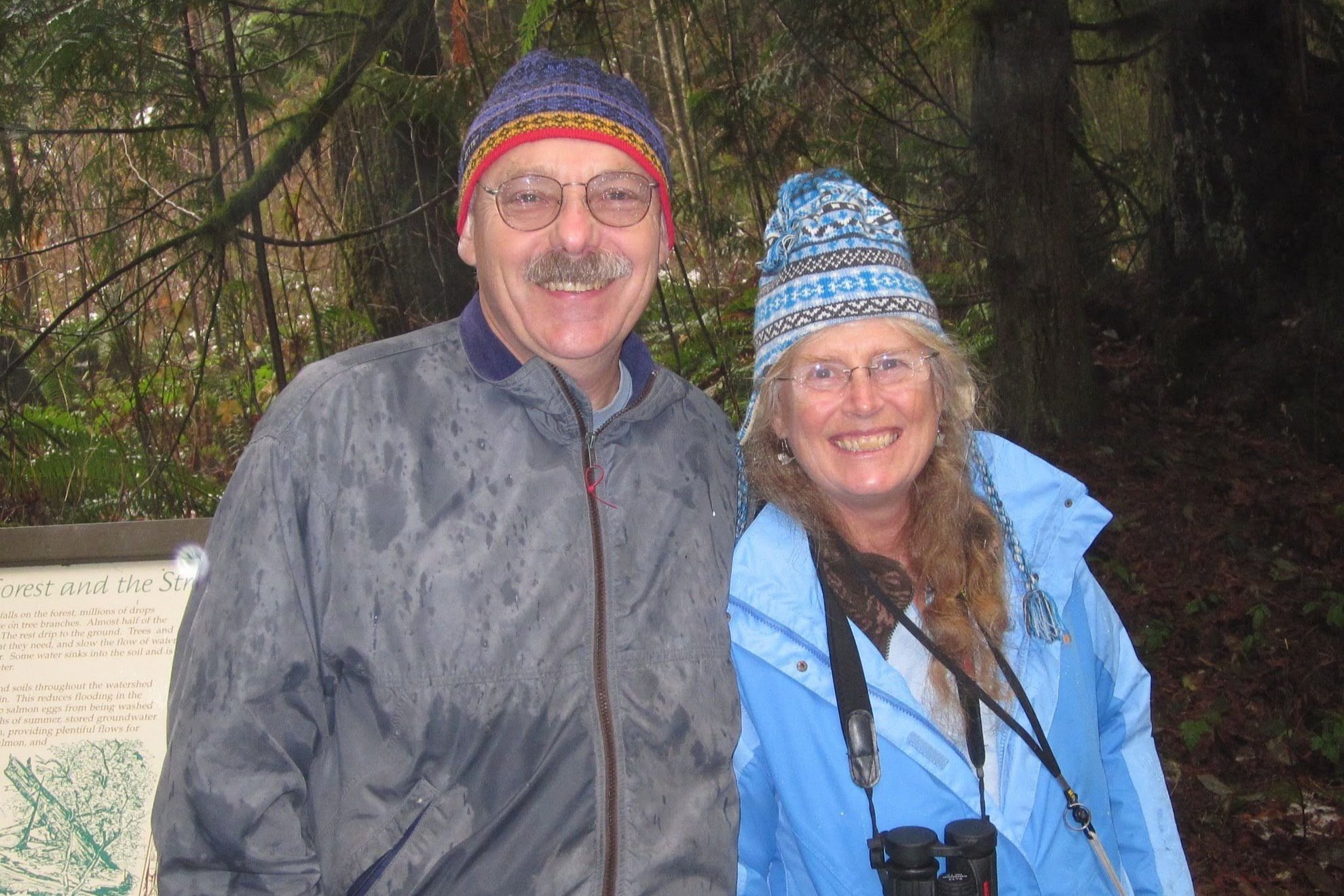 Ken Eklund with his wife Wendy