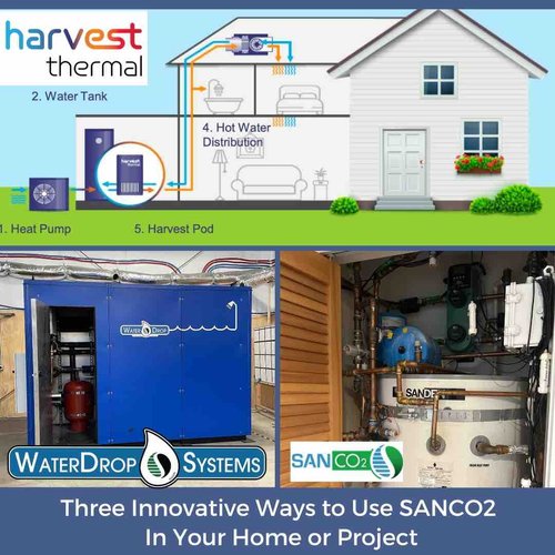 SANCO2 Heat Pump Water Heaters —Small Planet Supply | Energy Efficient  Mechanical Systems and Building Materials serving western USA and Canada