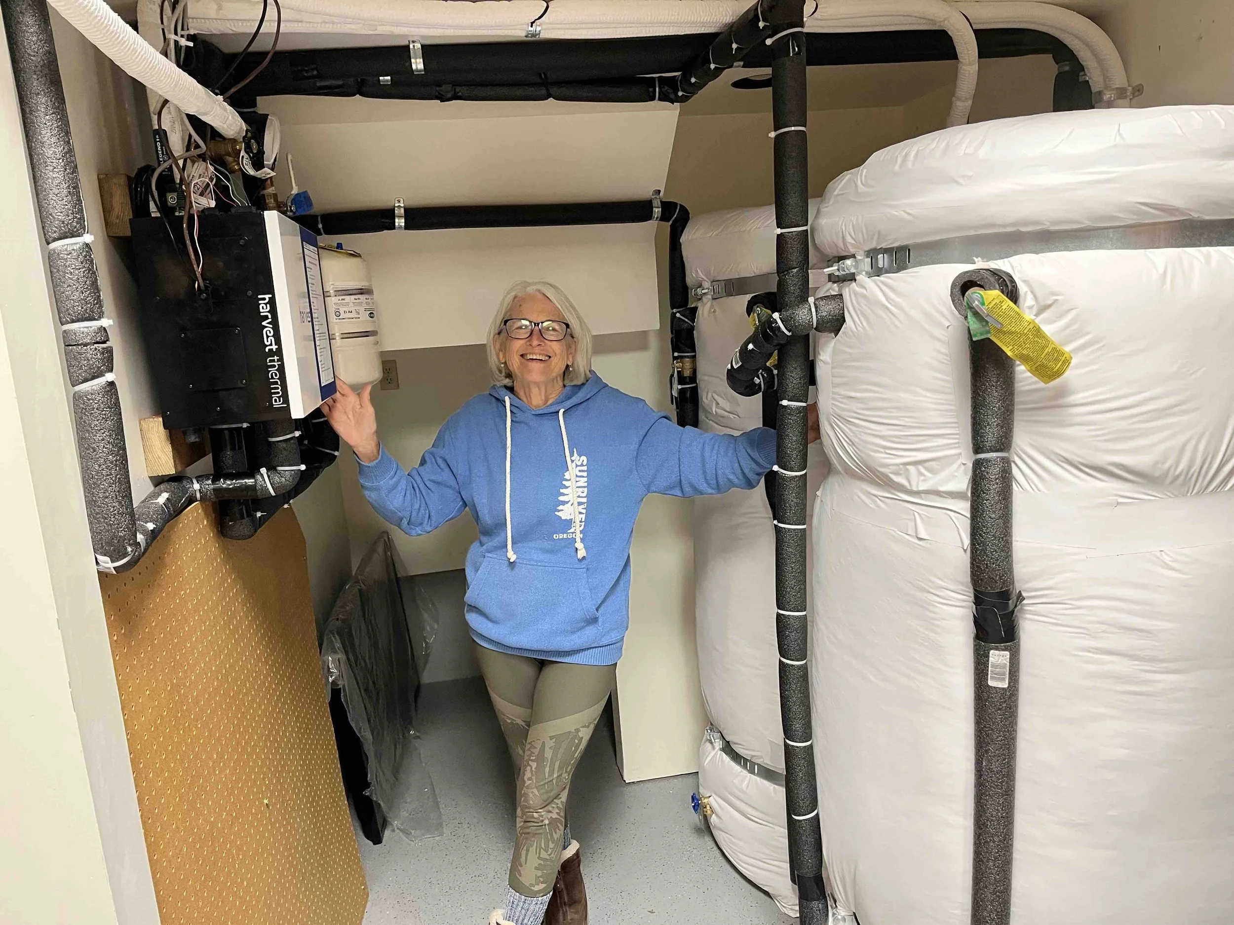 Homeowner Karen Harrington Shares Harvest Thermal Experience