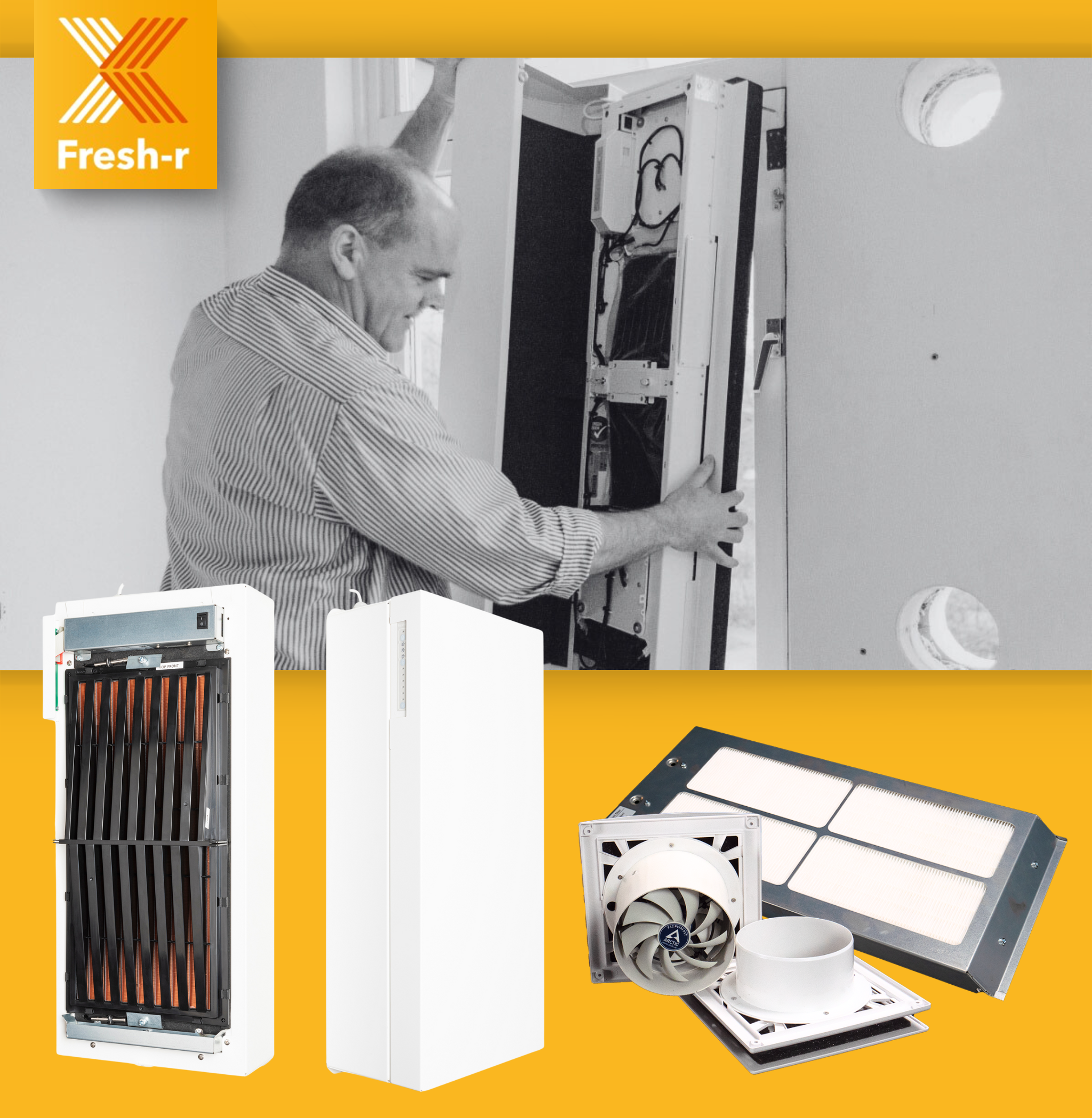 Fresh-R Decentralized Ventilation