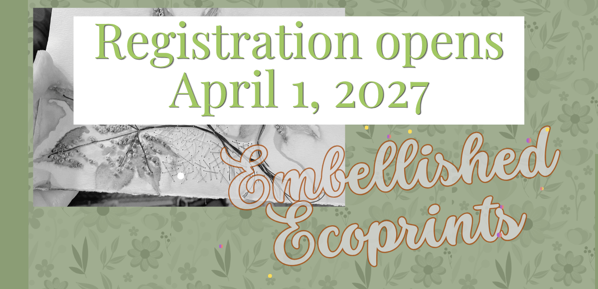 Embellished Ecoprints 2027 Registration