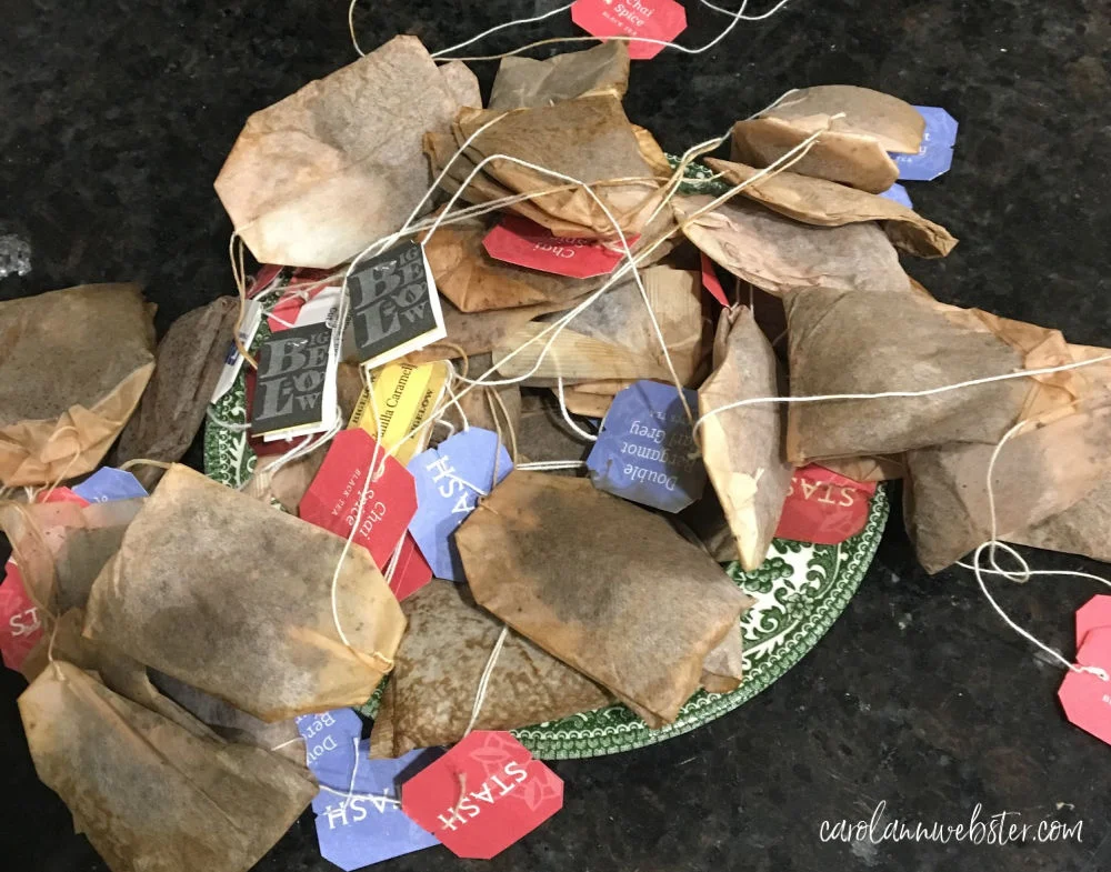 Thirty Day Challenge for Tea Bag Art — carol ann webster