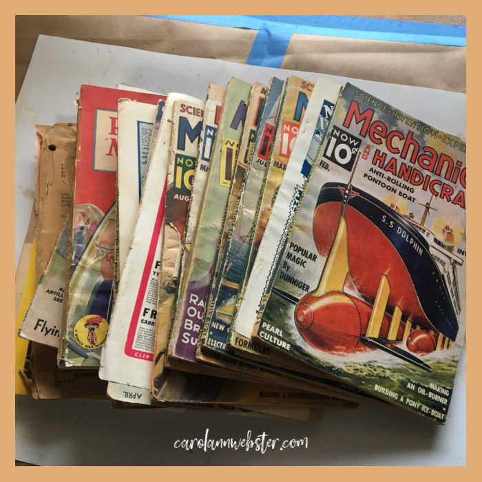 Inspired by old magazines — carol ann webster