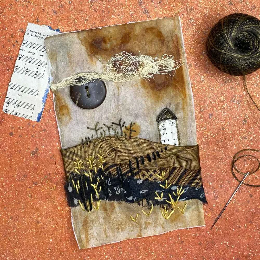 tea bag art
