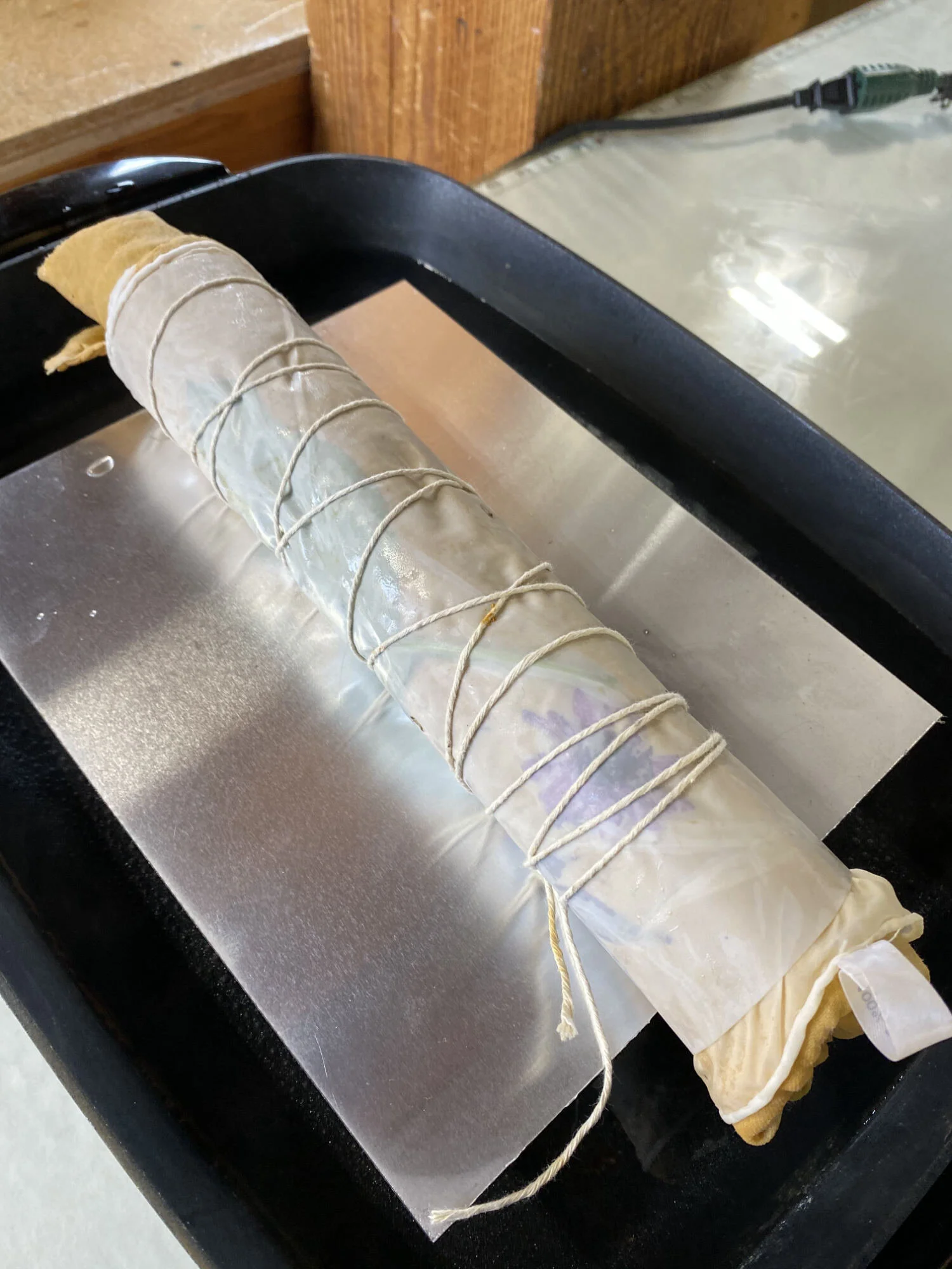 How Long do I Steam Eco-printed Silk? — carol ann webster