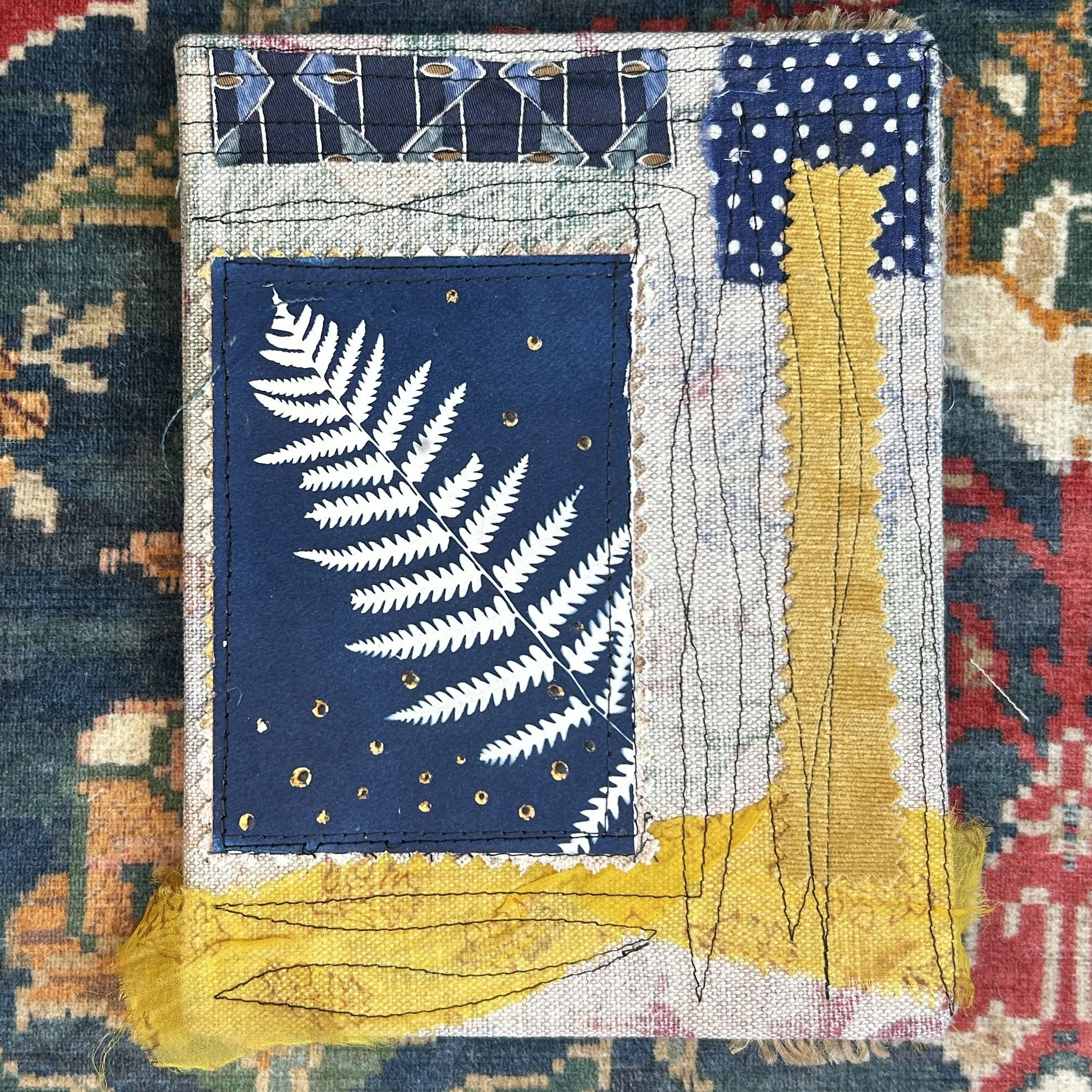 Fern with Yellow