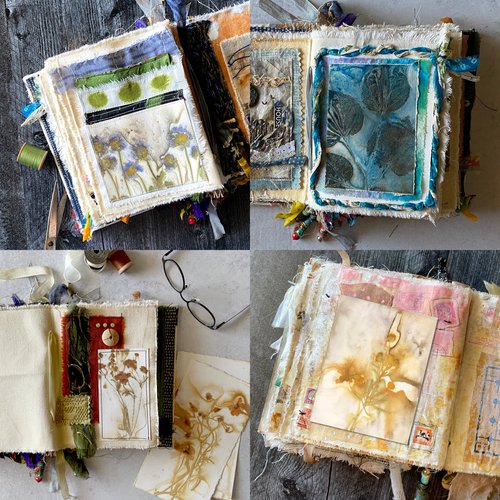 How to Use Ecoprints in Your Art Journal — carol ann webster