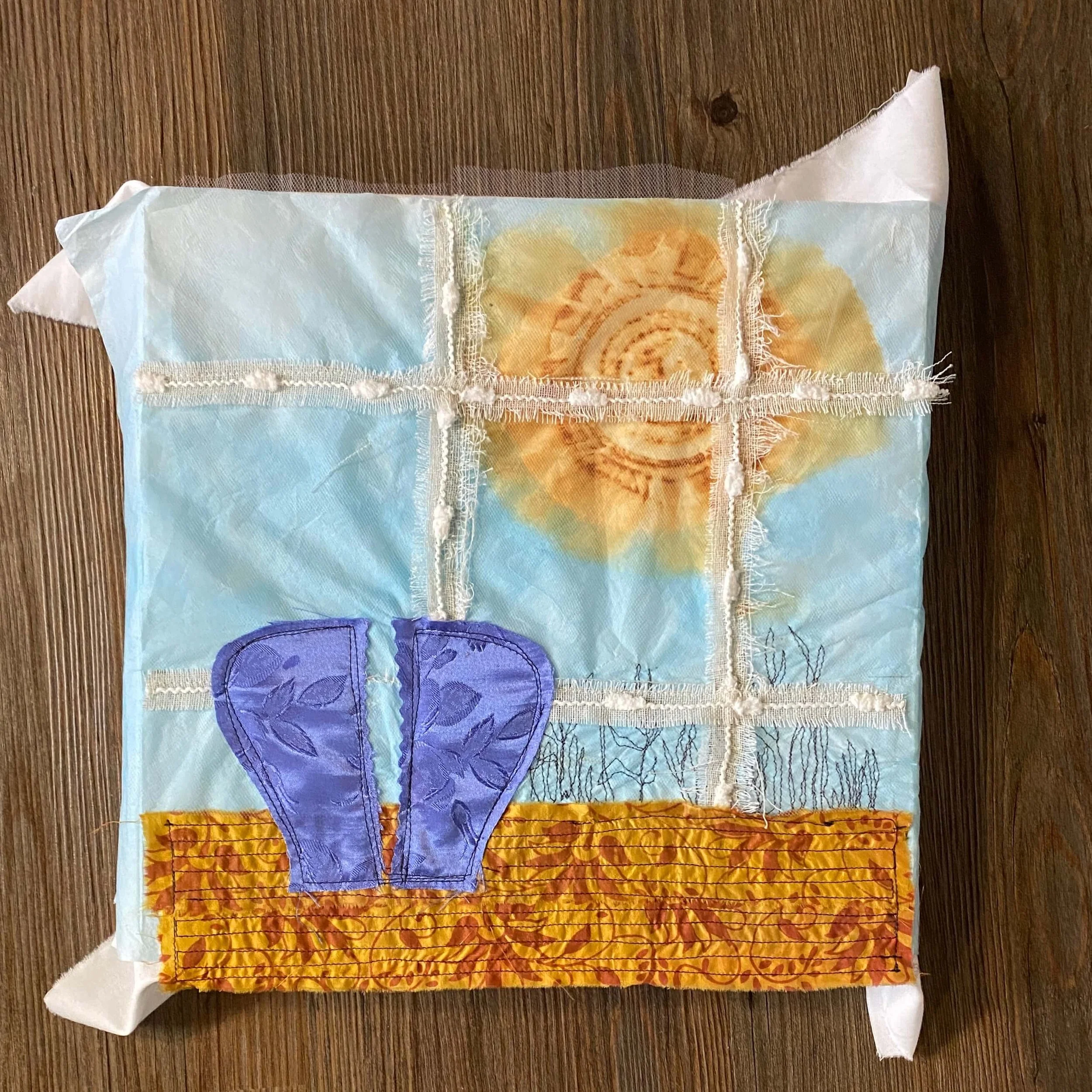 12x12 layout with white mullions on a cradled board