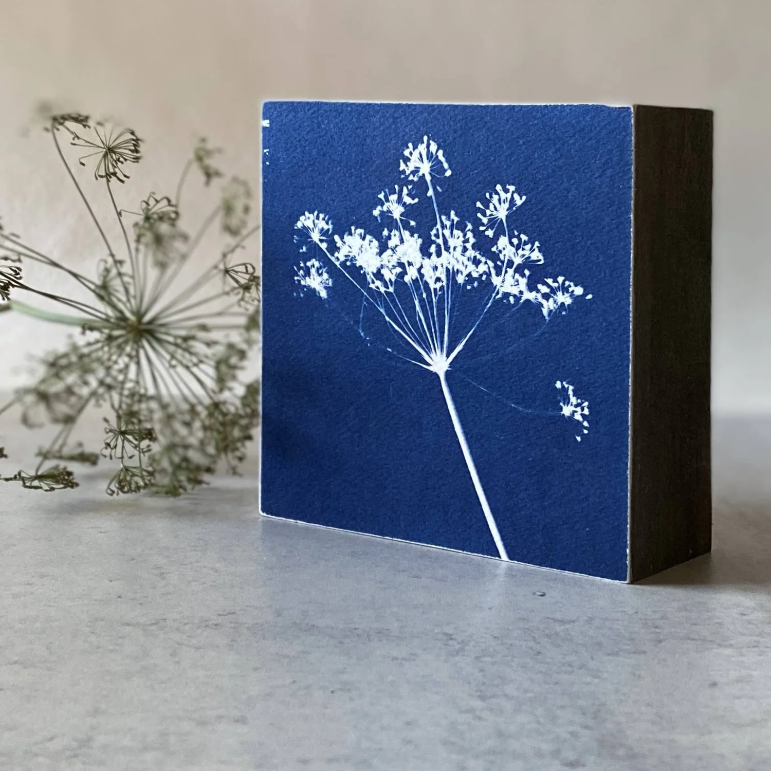 How to Glue Printed Paper to a Wood Panel — carol ann webster
