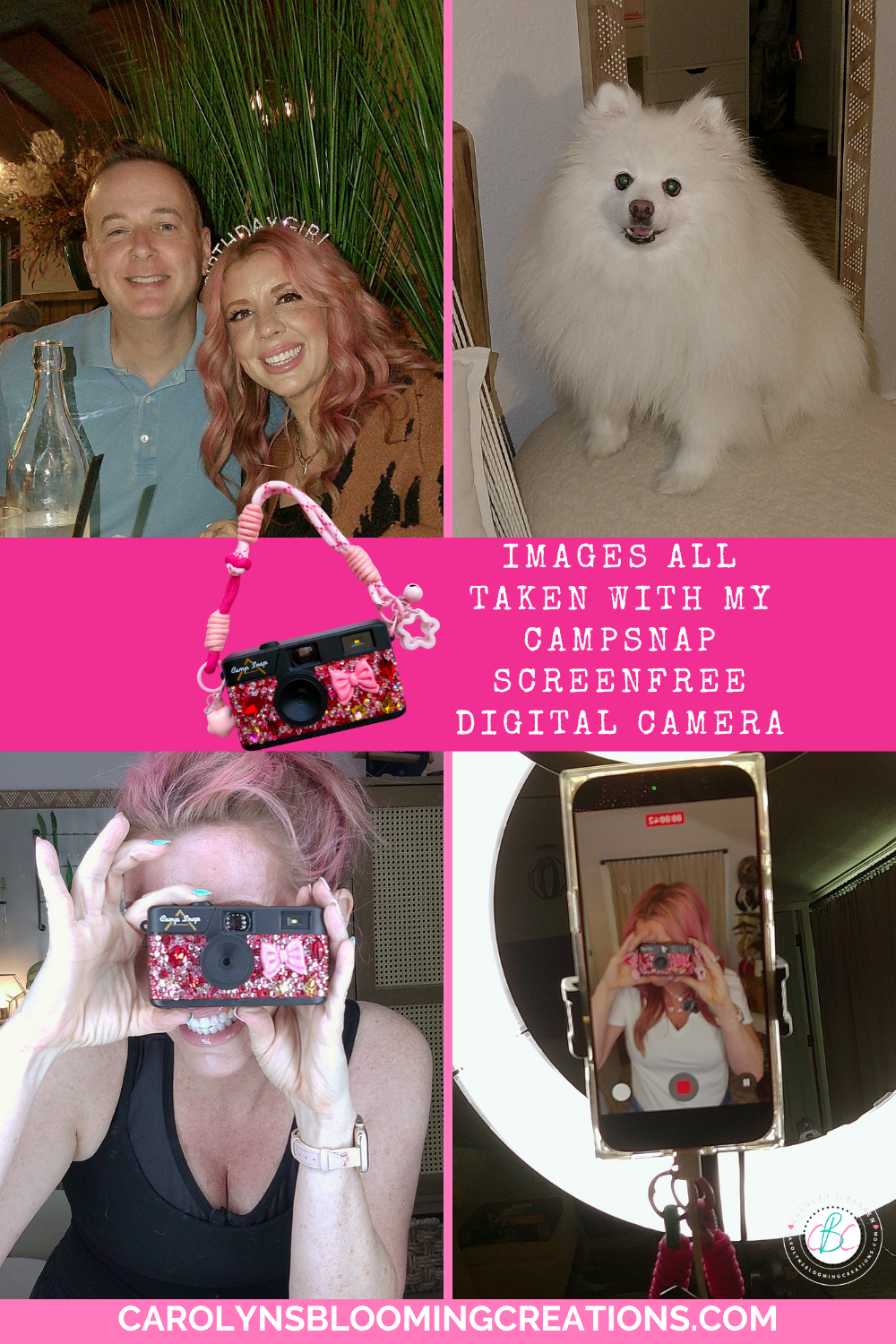 Customize Your CampSnap Camera with Bling and Charms