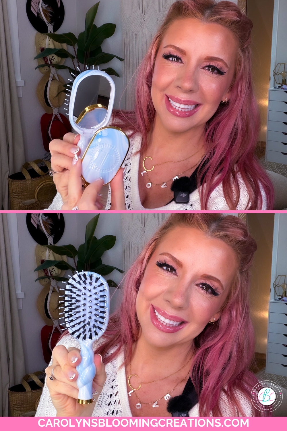 The Best Flat Claw Clip and Travel Hair Brush for Busy Women