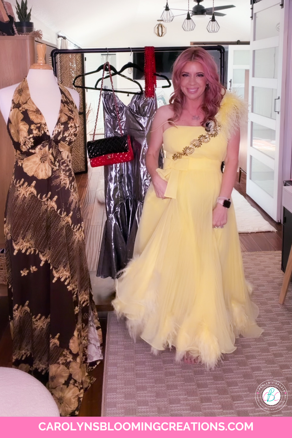 Vintage 50's prom dress