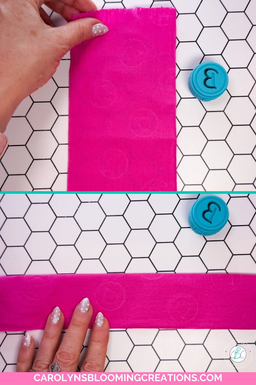 How to Decorate a Bathroom with Colorful Toilet Paper Origami