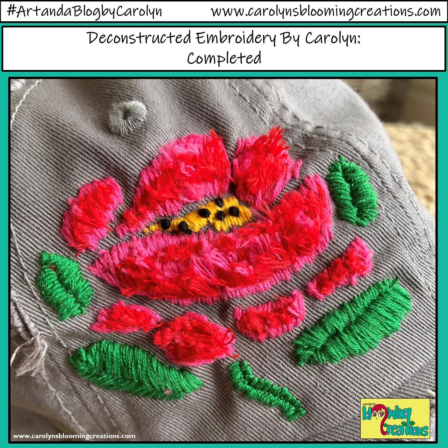 Pin me! www.carolynsbloomingcreations.com