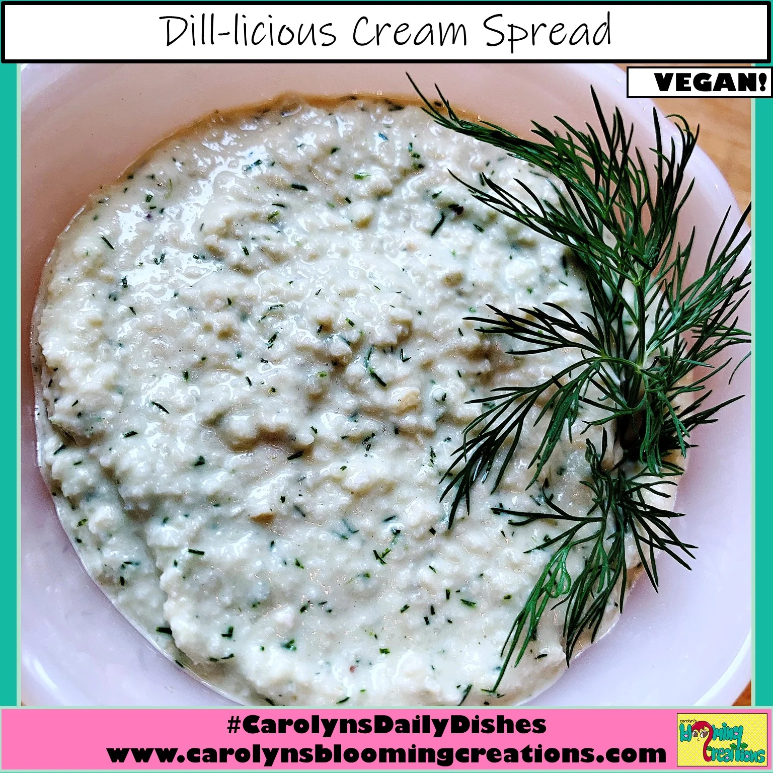 Food preparation, styling and photography by Carolyn J. Braden Pin me! www.carolynsbloomingcreations.com