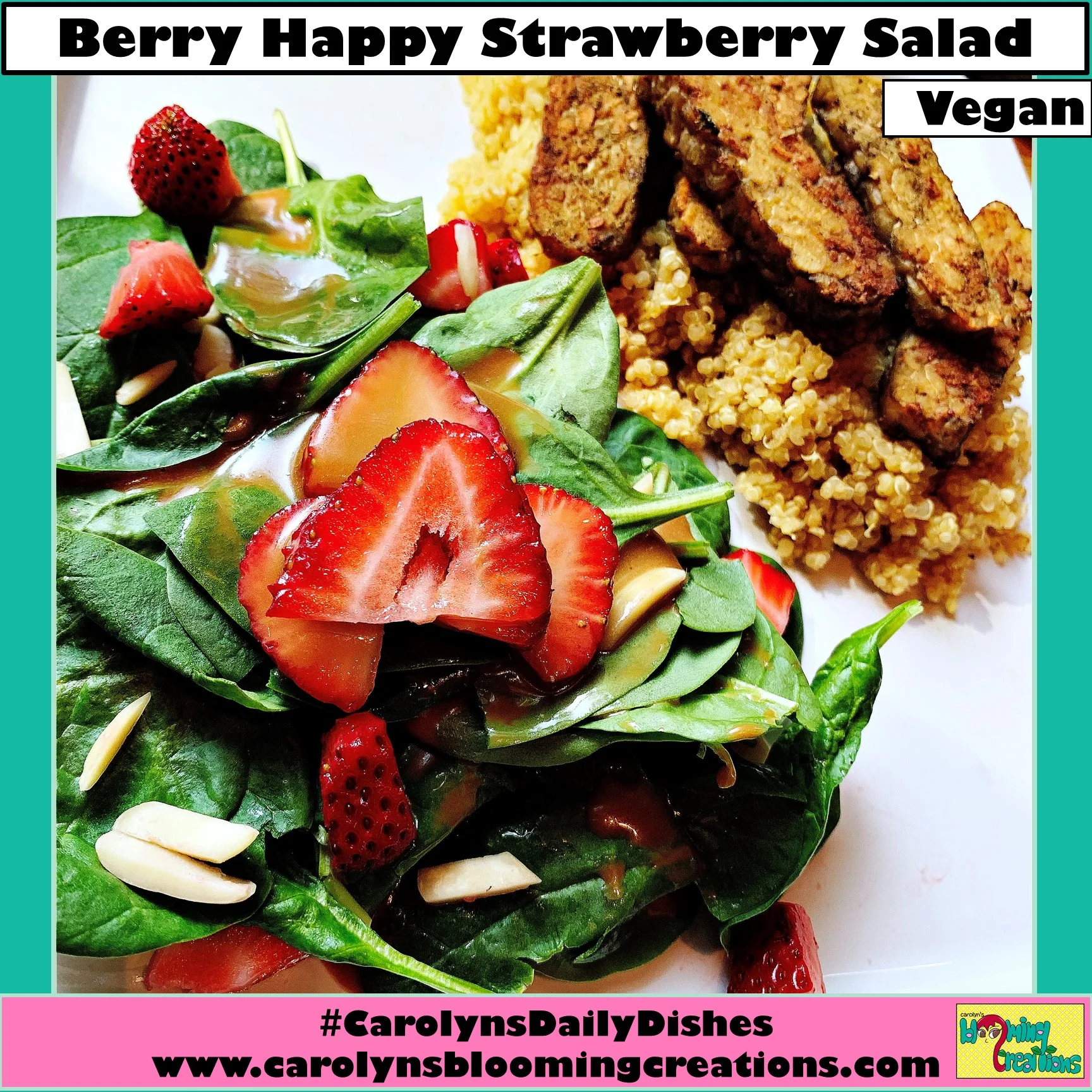 Food preparation, styling and photography by Carolyn J. Braden Pin me! www.carolynsbloomingcreations.com