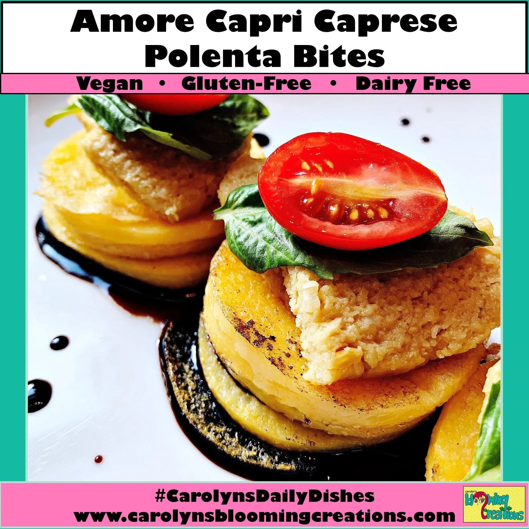 Food preparation, styling and photography by Carolyn J. Braden Pin me! www.carolynsbloomingcreations.com