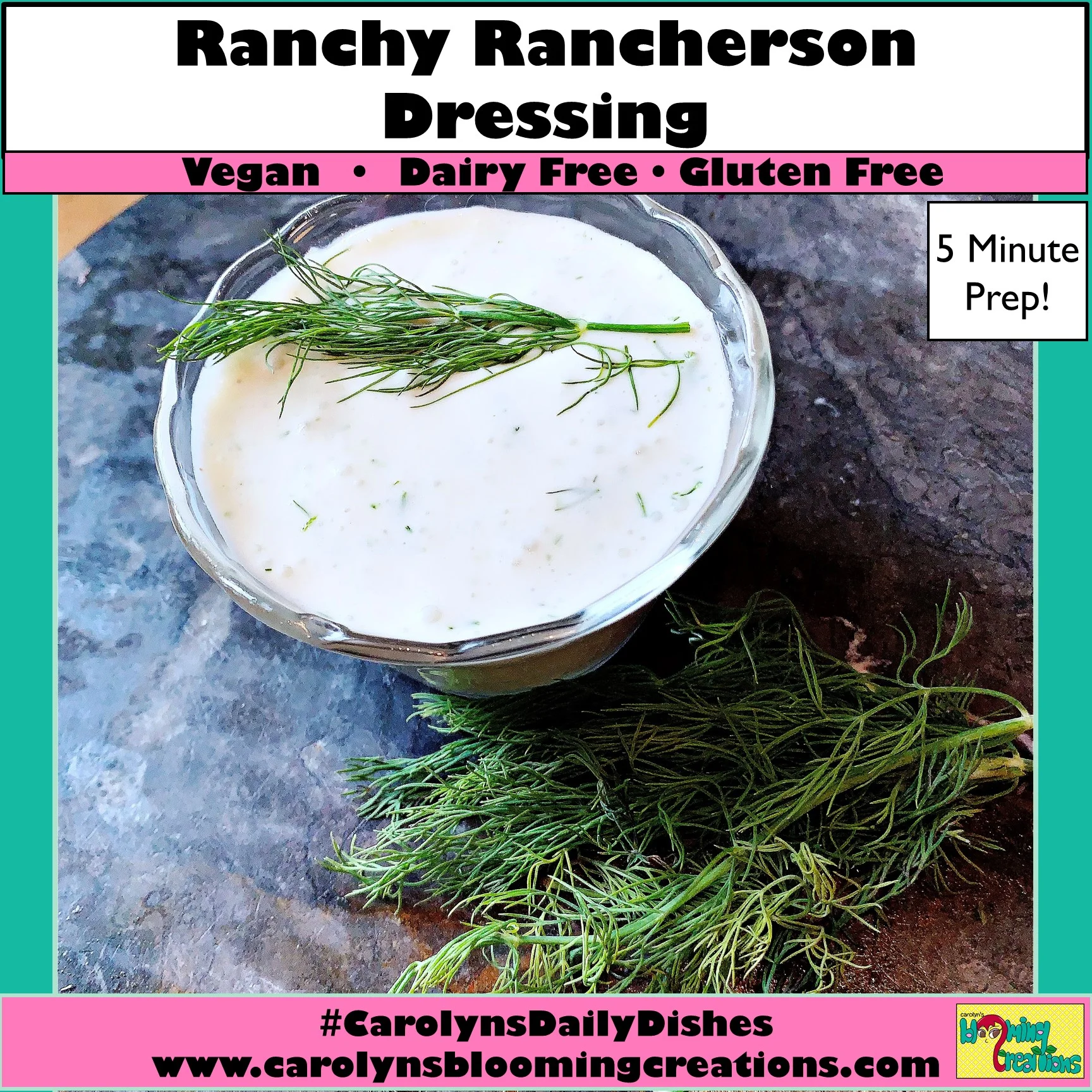 Recipe, food preparation, styling, photography by Carolyn J. Braden Pin Me! www.carolynsbloomingcreations.com