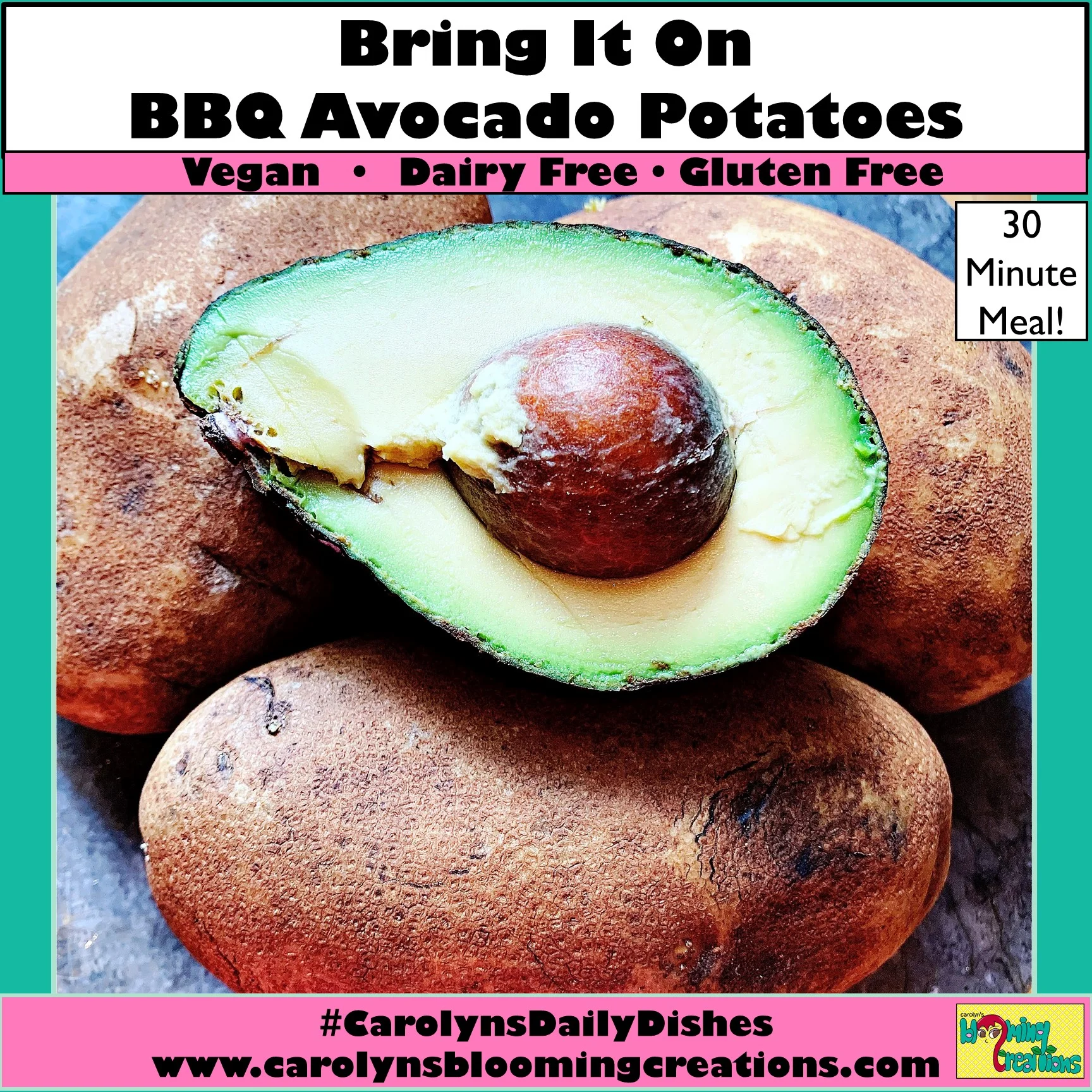 Food preparation, styling and photography by Carolyn J. Braden Pin me! www.carolynsbloomingcreations.com