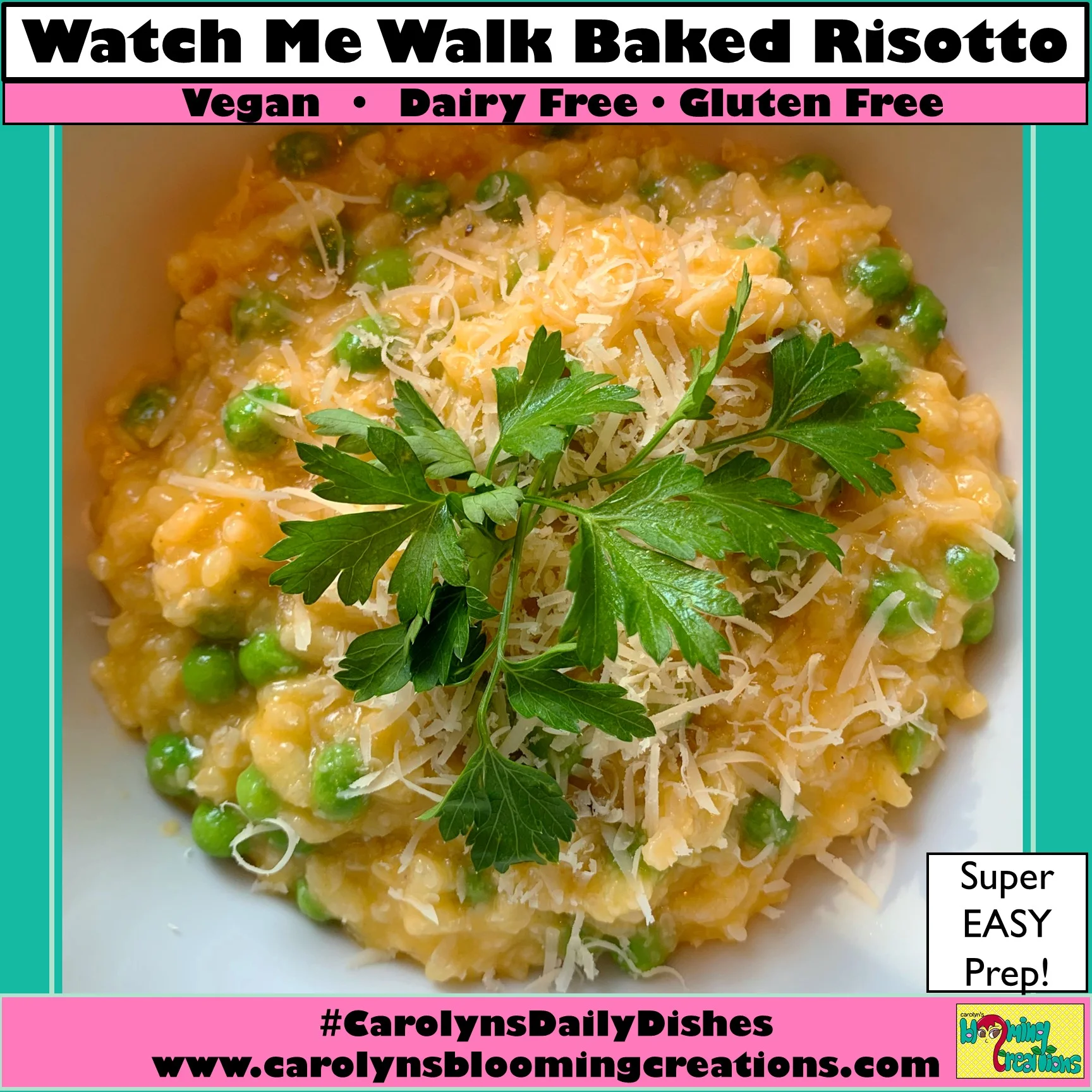 Food preparation, styling and photography by Carolyn J. Braden Pin me! www.carolynsbloomingcreations.com