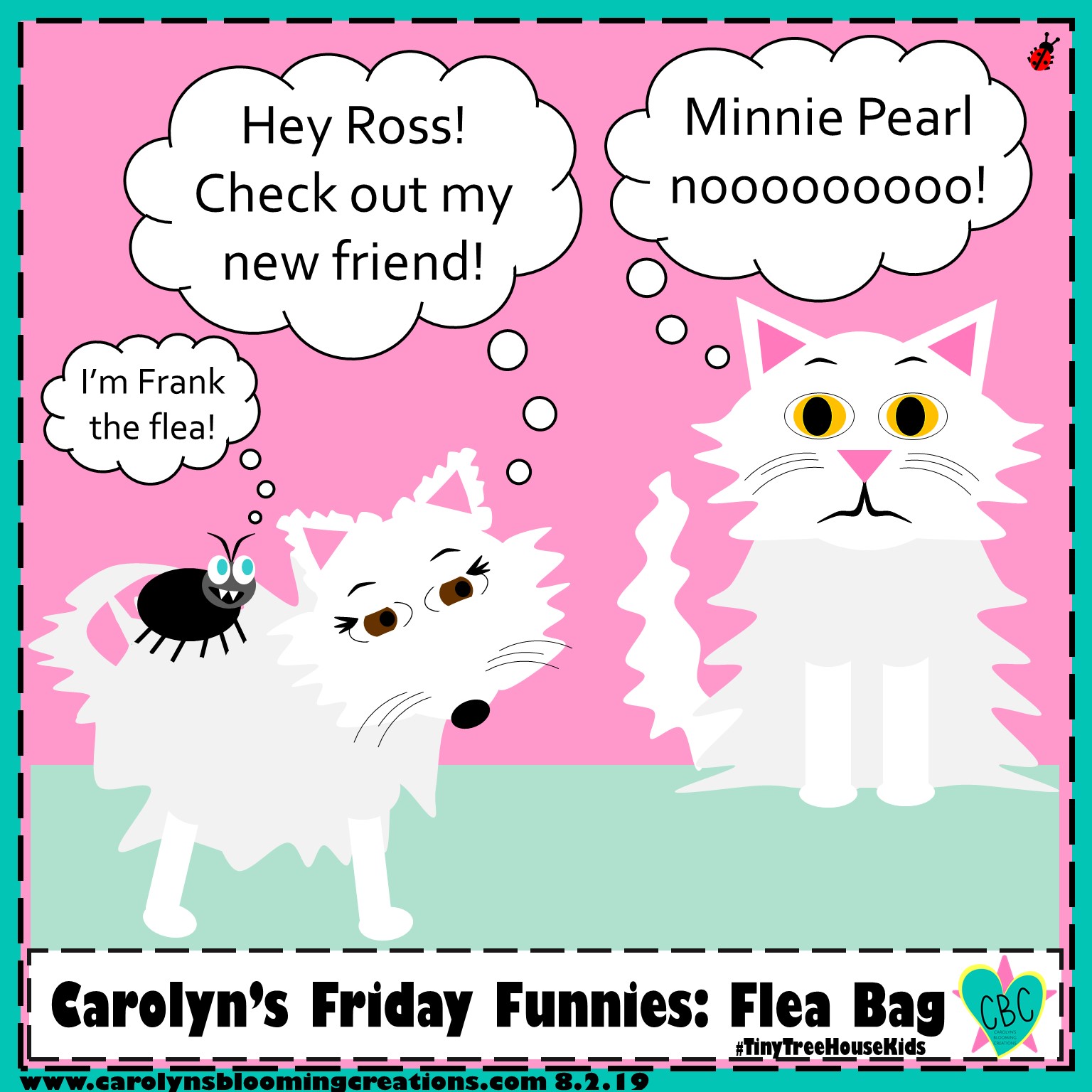 Carolyn Braden friday funny flea bag.jpg