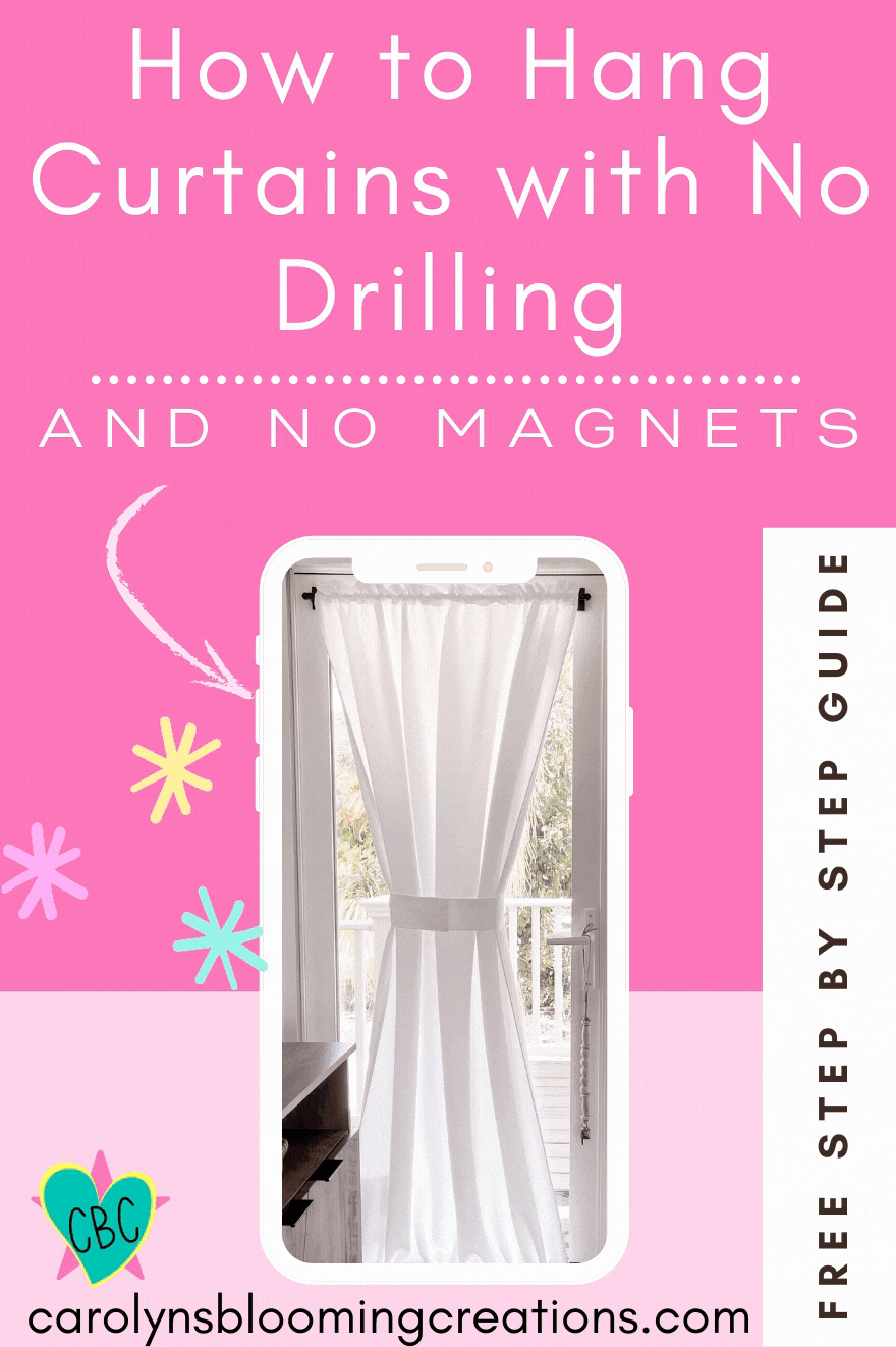 How to Hang Curtains with No Drilling and No + Buying Guide