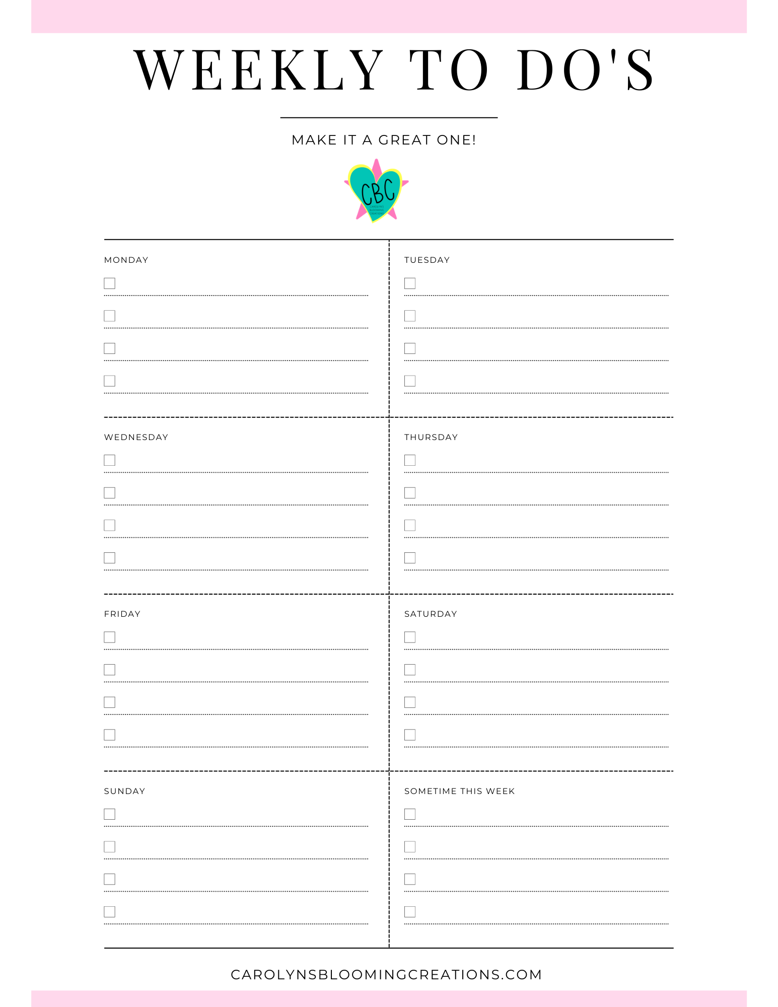 3 Ways to Organize Your Life + Lots of Free Organizational Printables ...