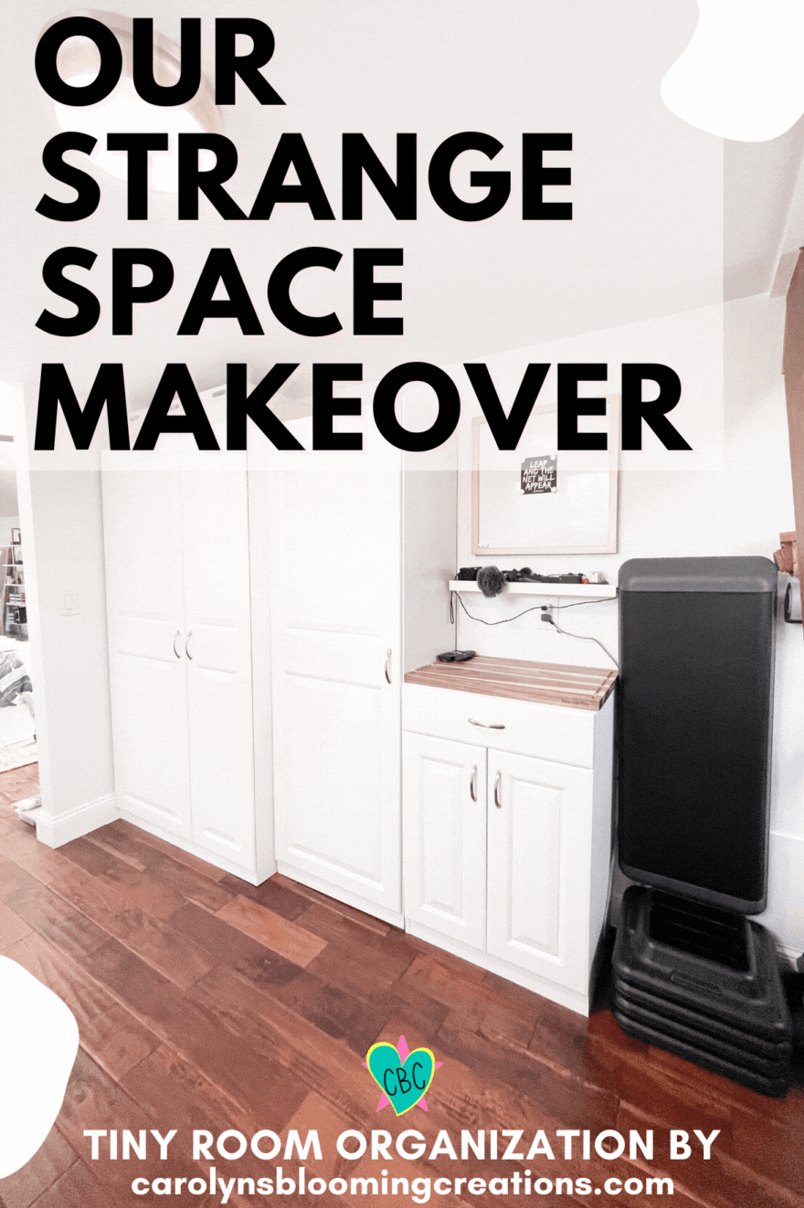 Our DIY Small Bedroom Organization Makeover