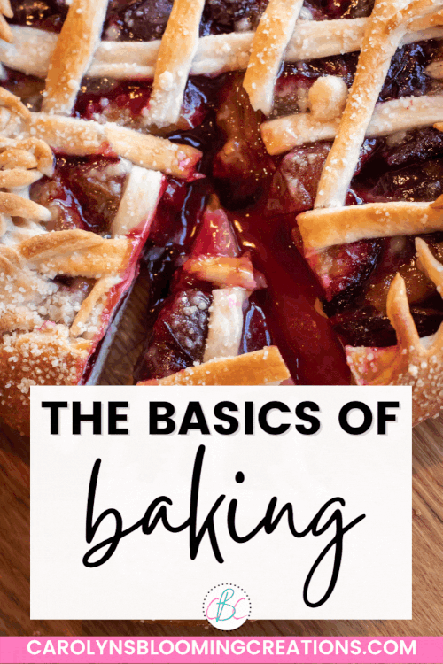 The Basics of Baking — DIY Home Improvements Carolyn's Blooming Creations