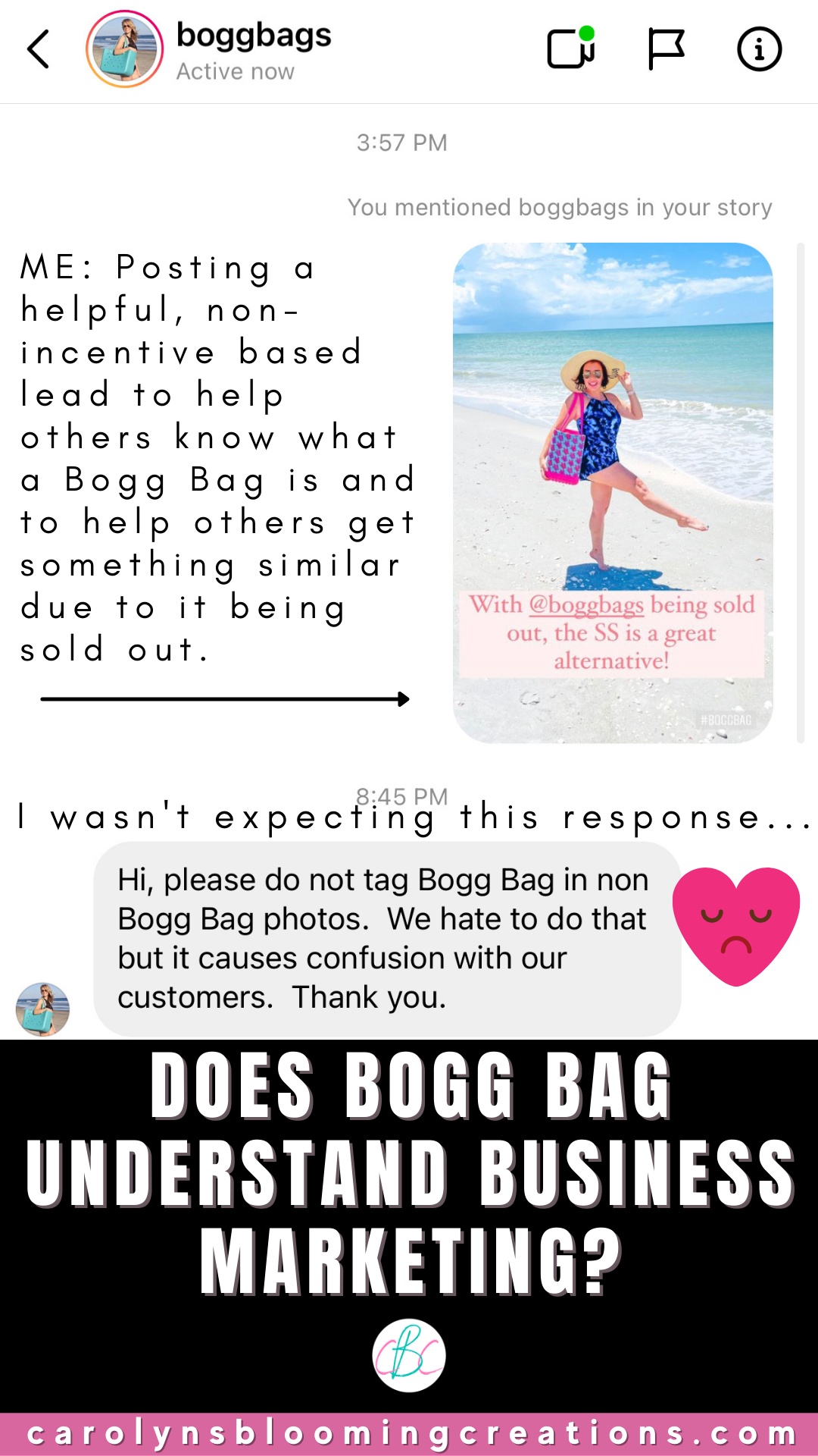 Bogg Bag - Testing out some new products in the Bahamas