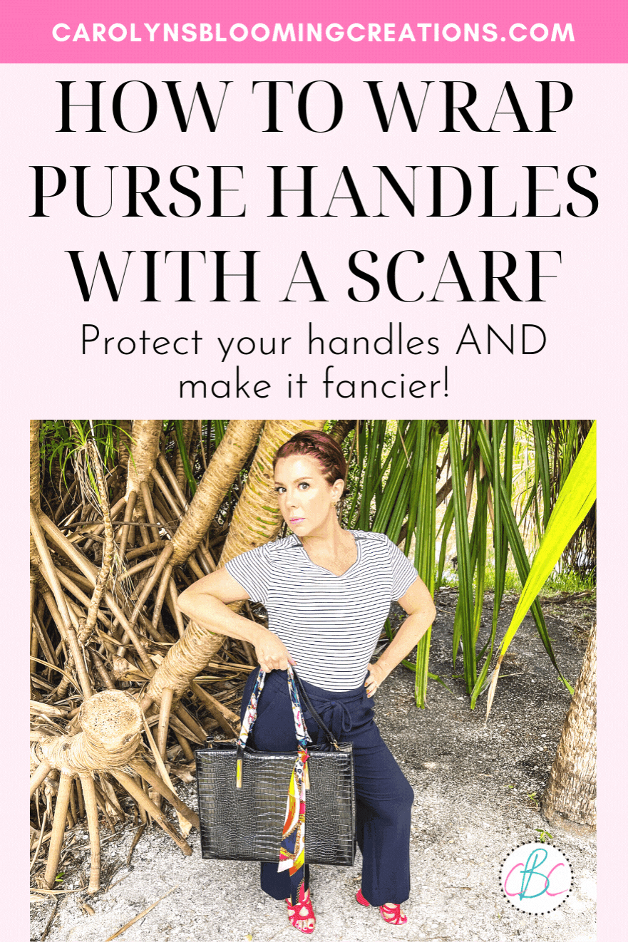 How to Fix Purse Handles with a Scarf + Purse Repair Ideas — DIY Home