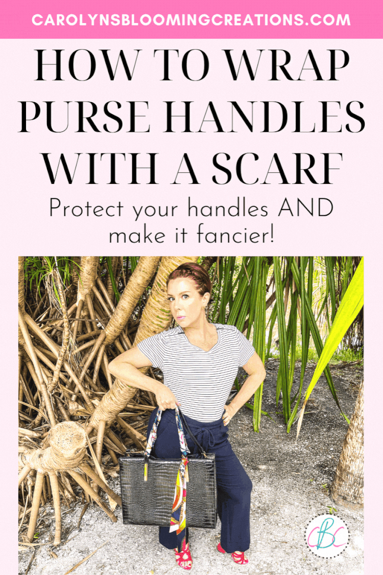 How to Fix Purse Handles with a Scarf + Purse Repair Ideas — DIY Home