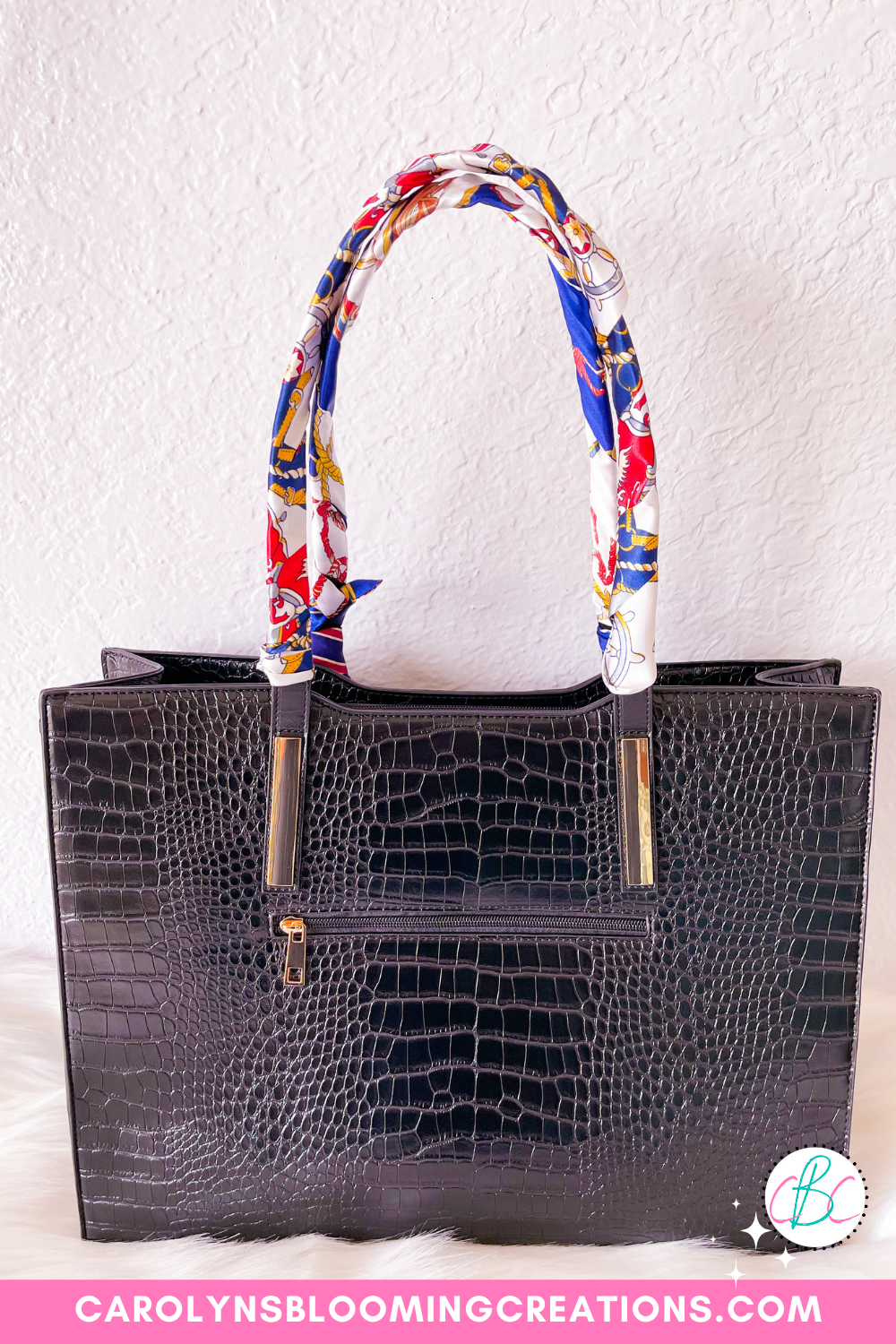 2 Stylish Ways to Tie a Bag Handle Wrap - Infinite Blog by Style Theory