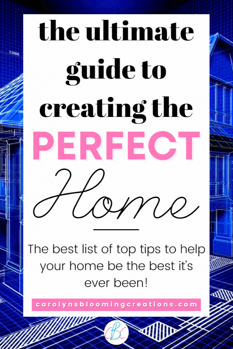 How to Create the Perfect Home — DIY Home Improvements Carolyn's ...