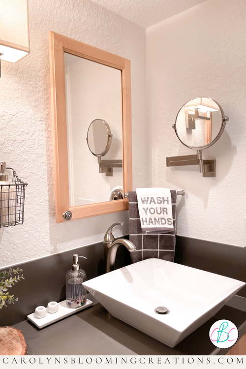 Five Cute Guest Bathroom Decor Ideas — DIY Home Improvements Carolyn's ...