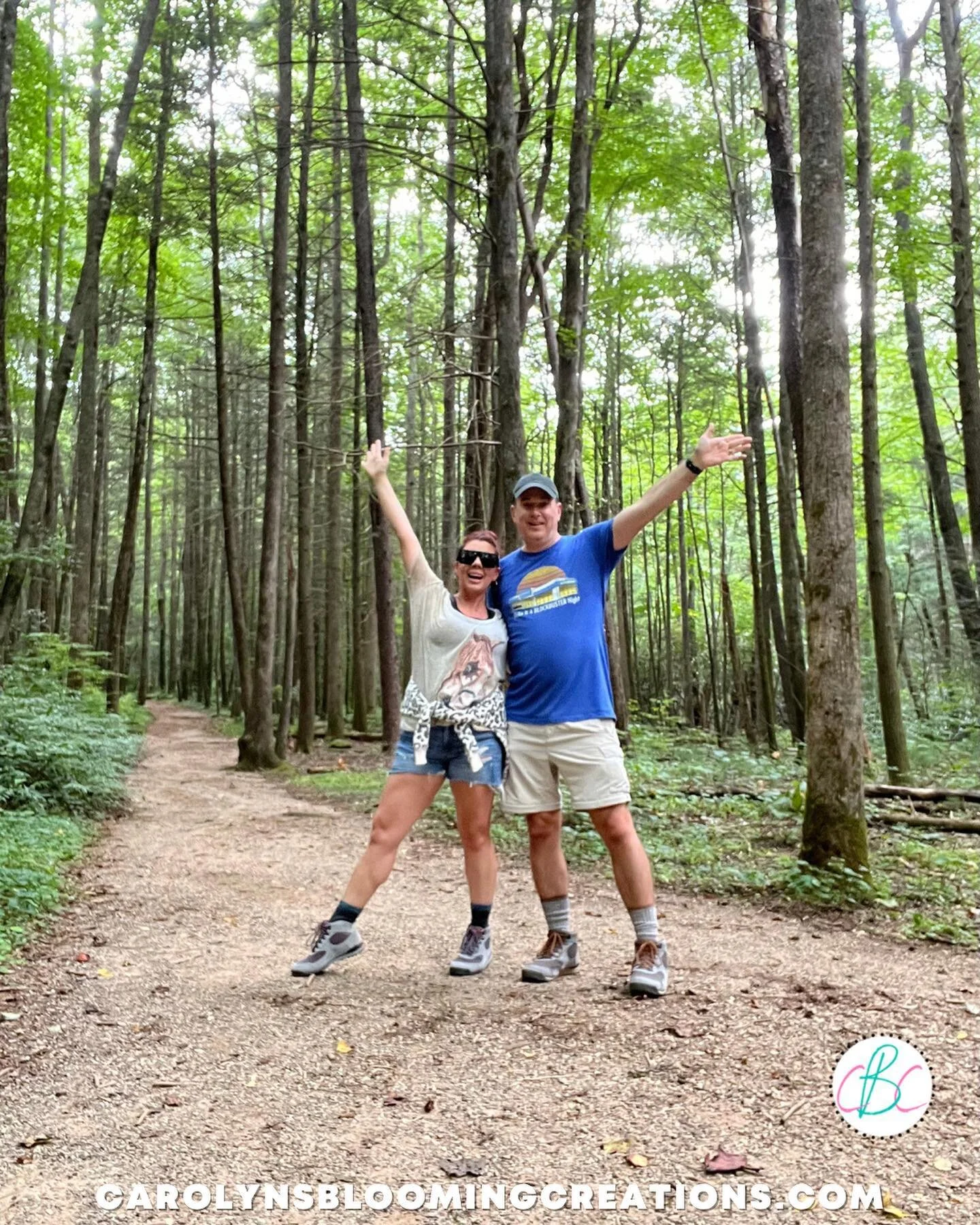 We spent last week in one of our favorite small towns: Helen GA. 

We ate German food (my love for it is in my DNA!) and BIG pretzels and drank muscadine wine, saw tons of wildlife, waterfalls and sunrises/sunsets and spends time with our silly fur b