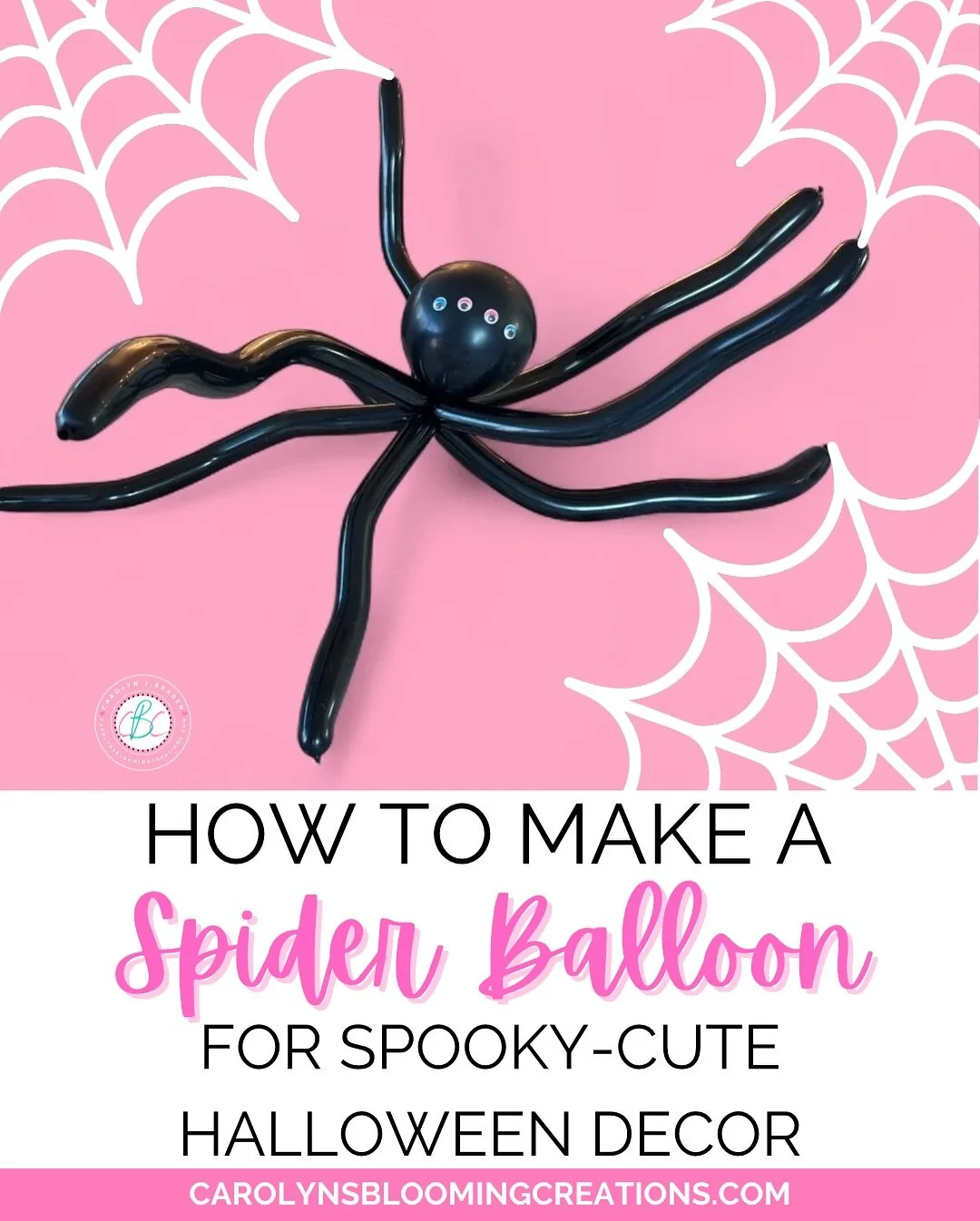 My own idea came to life! 🕷️🕸️

I knew I could figure out a simple balloon spider after being inspired by them in our yard. I did and so can you, with my tutorial! 

🎥on my profile 
Photo tutorial on my website 🔗🔗on my profile 
.
.
.
.
.
#hallow