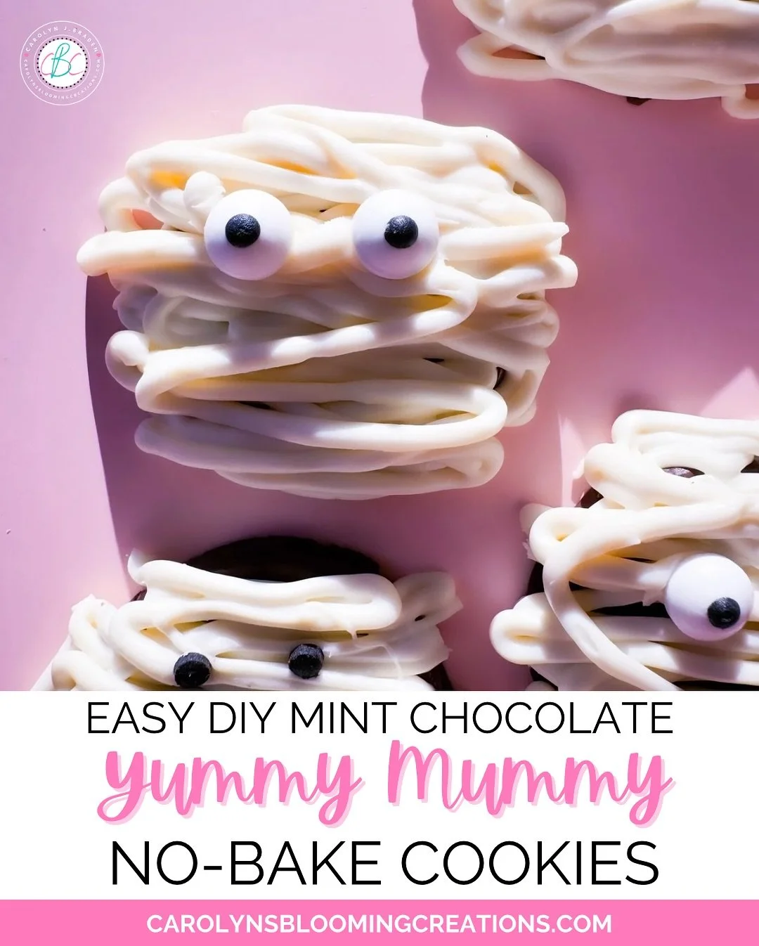 From a failure to SUCCESS🫶

After a bon bon failure, I created these Mint Chocolate Yummy Mummy Cookies instead and they are giving spooky-cute perfection 👻🍪✨ Minty, chocolatey, and wrapped up just right for Halloween fun! Whether you&rsquo;re bak