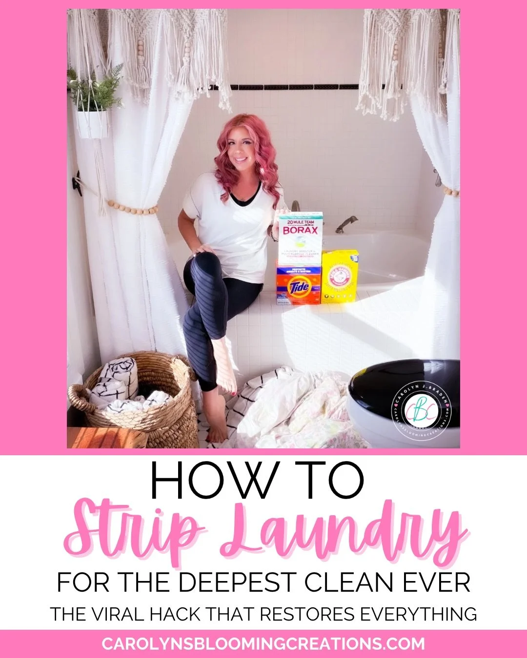 💬Comment Link for a DM of my recipe! 

Stripped my laundry this weekend and WOW&hellip; the water does not lie. 🤢✨ If your towels feel flat, your sheets look dull, or your workout gear smells off, this deep-clean hack is a total game changer. 🛟Sav