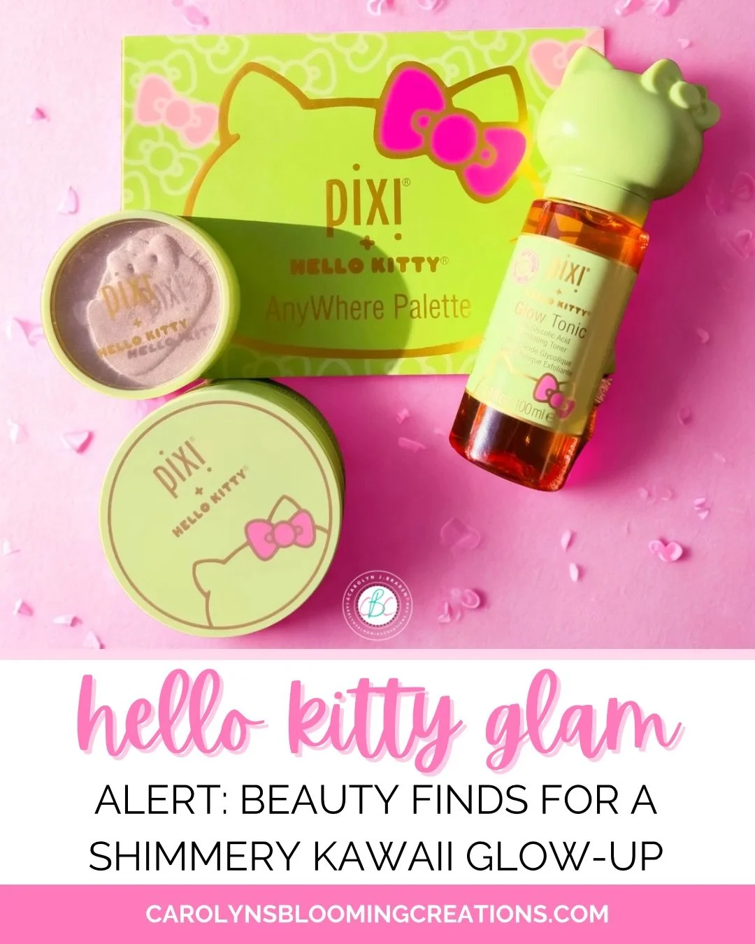 💬Comment Link for shopping links! 
Proof that cute makeup can actually perform ✨💗 Hello Kitty beauty by @pixibeauty brings the shimmer, the glow, and the most aesthetic packaging for the ultimate kawaii glam moment. Soft glam lovers&mdash;this one&