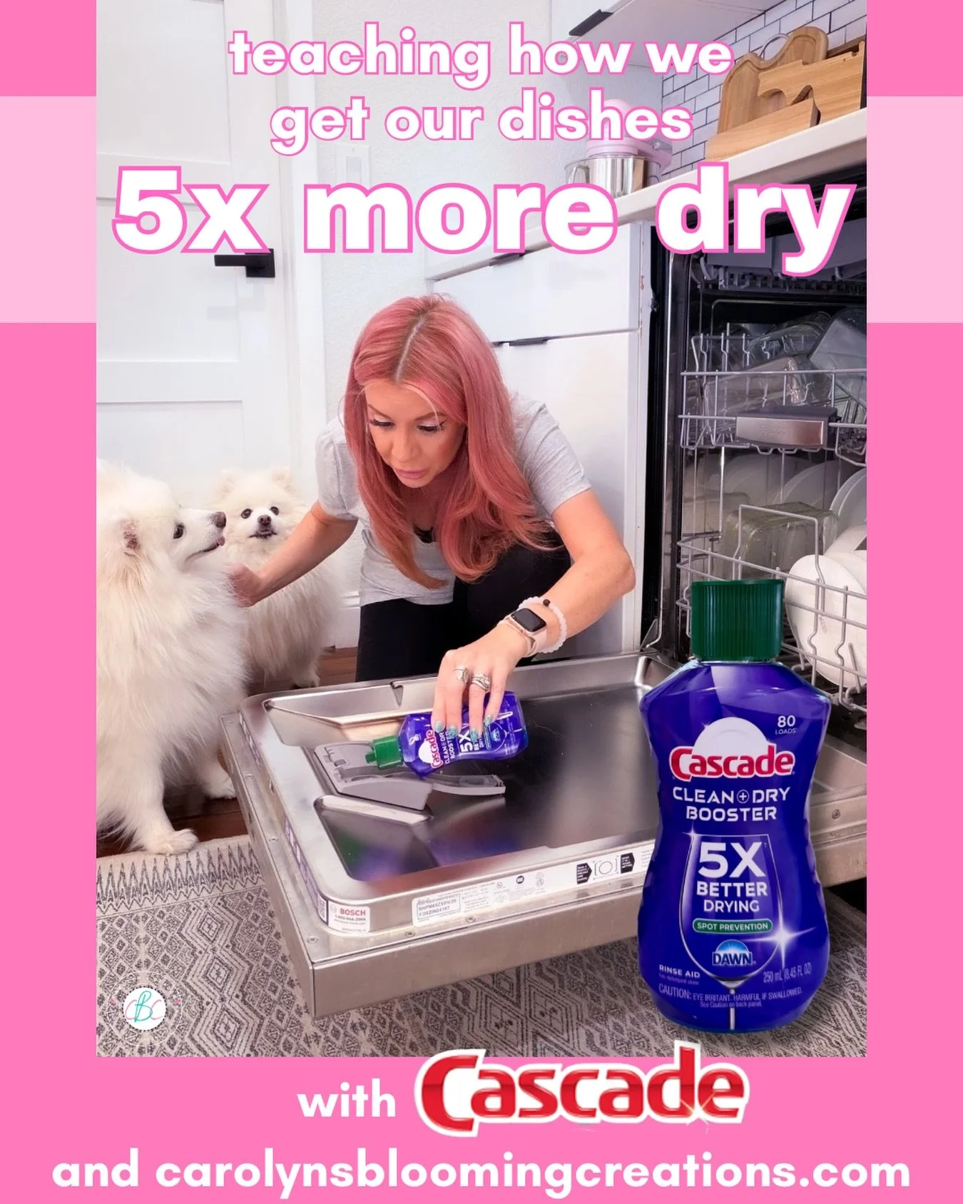 Can we talk about the one chore I actually can&rsquo;t stand? 🤦&zwj;♀️

Re-drying &ldquo;clean&rdquo; dishes after the dishwasher is already done. 🙄
Well, consider that era officially over. I&rsquo;ve been testing out the @mycascade Clean &amp; Dry