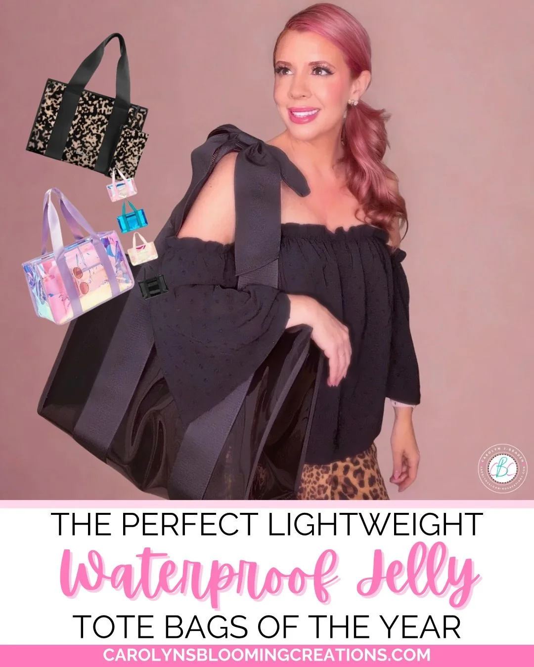 Jelly tote season is officially here 💦👜 and I rounded up ALL my favorites + what I pack in them on my website! 

From the viral Case-Mate Jelly Tote Bag (machine washable + waterproof phone pouch 🙌) to stylish picks like Kurt Geiger London Jelly V