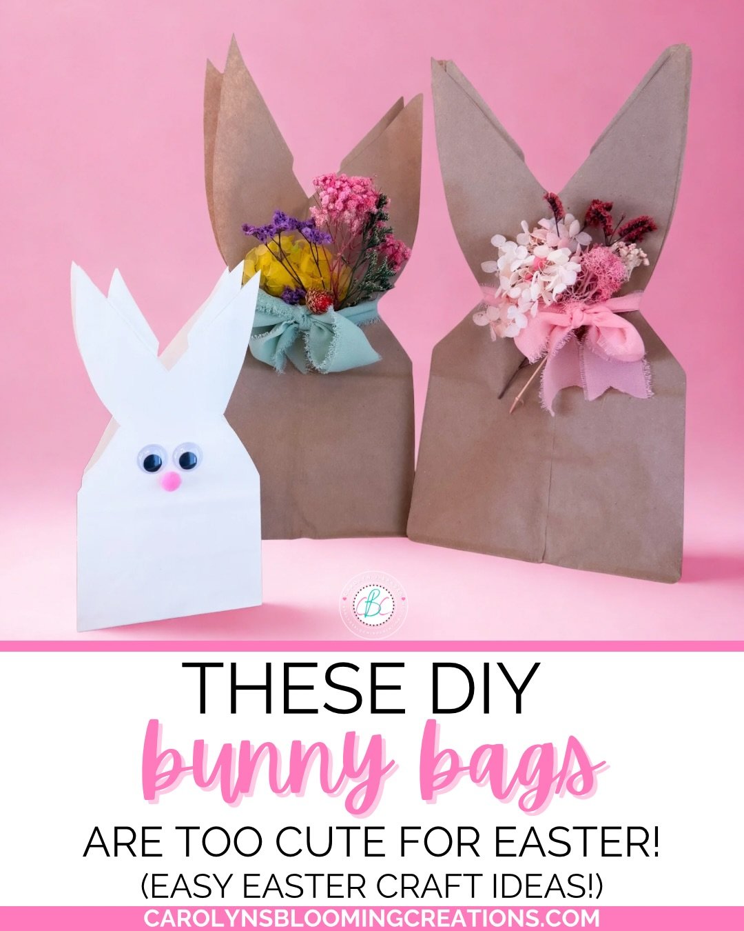 These DIY bunny bags are officially my new favorite way to gift Easter treats 🐣✨ cute, budget-friendly, and way more fun than store-bought!

💬more in comments 
 #easterinspiration #diyeaster #craftyvibes #springaesthetic #giftideas