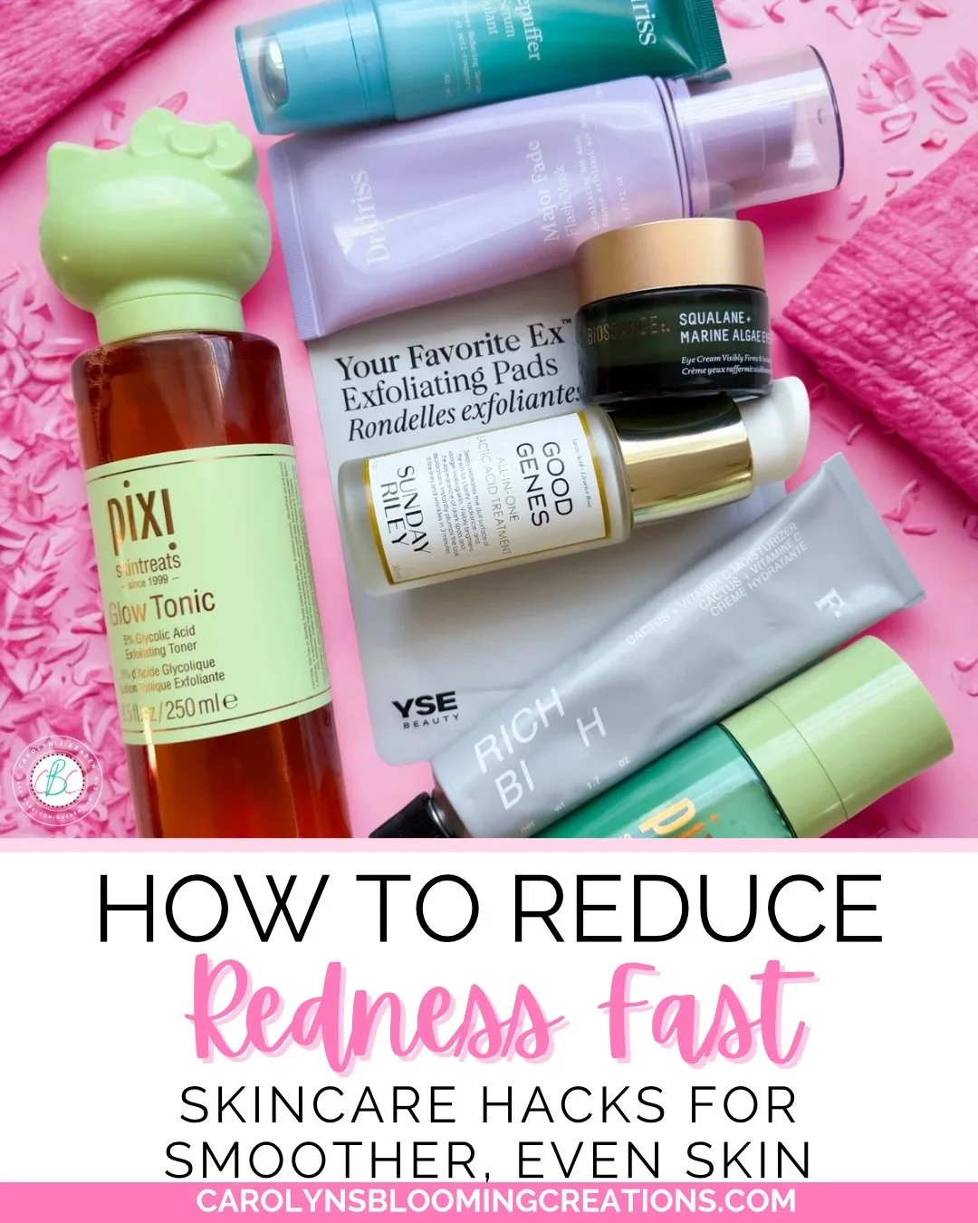 Red, irritated skin? Not anymore 🙌 This gentle routine is my go-to for calming redness fast and bringing my skin back to smooth, even, and glowing. The secret? Less harsh products, more hydration, and barrier-loving ingredients 💧✨
Save this for you