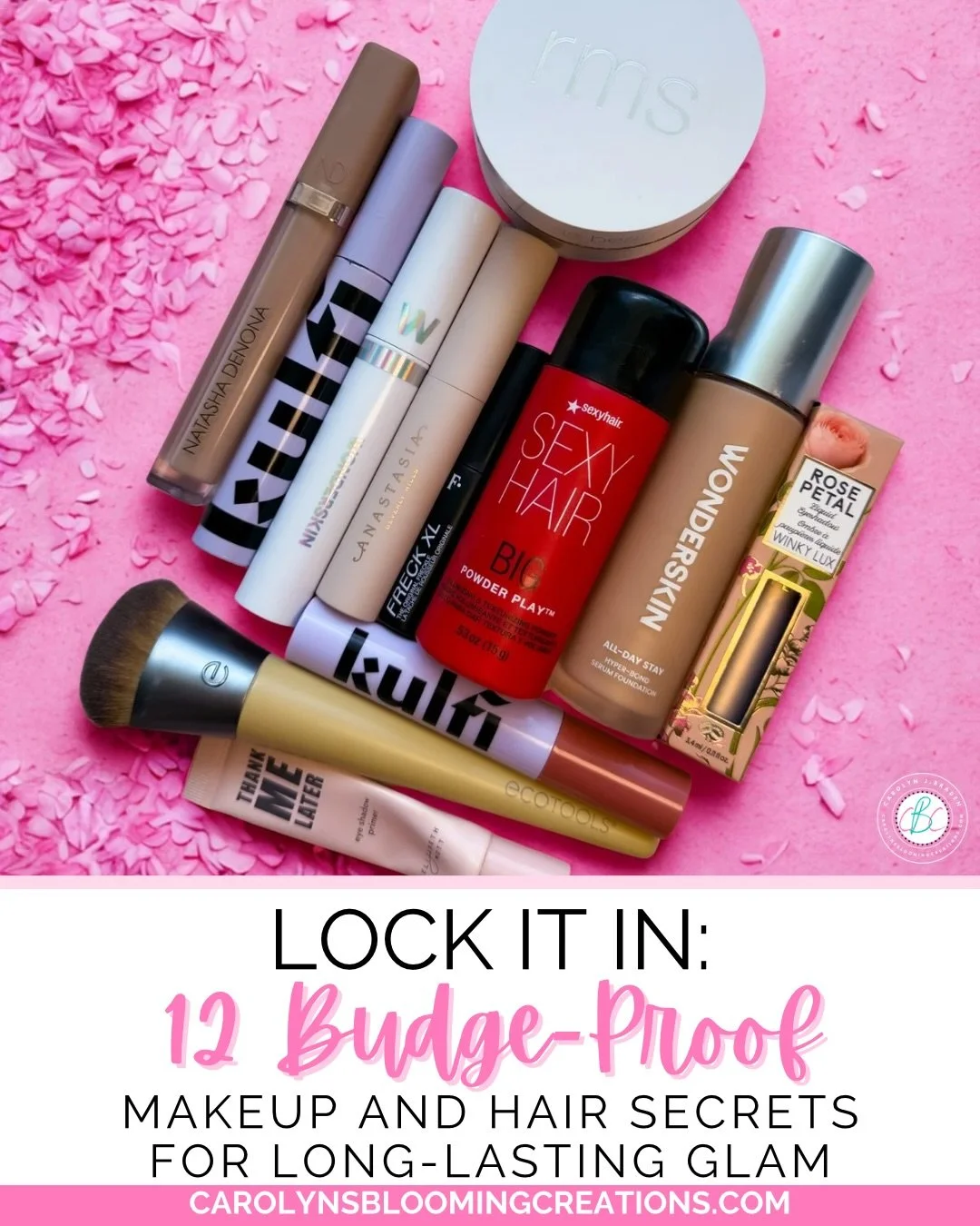 Lock it IN 🔒💄 this glam isn&rsquo;t going anywhere&hellip;heat, sweat, long day&mdash;still flawless&hellip;think WEDDING DAY all day makeup! ✨ who else needs makeup that actually LASTS?!

Full look at the products I used on my website! 

💬More in