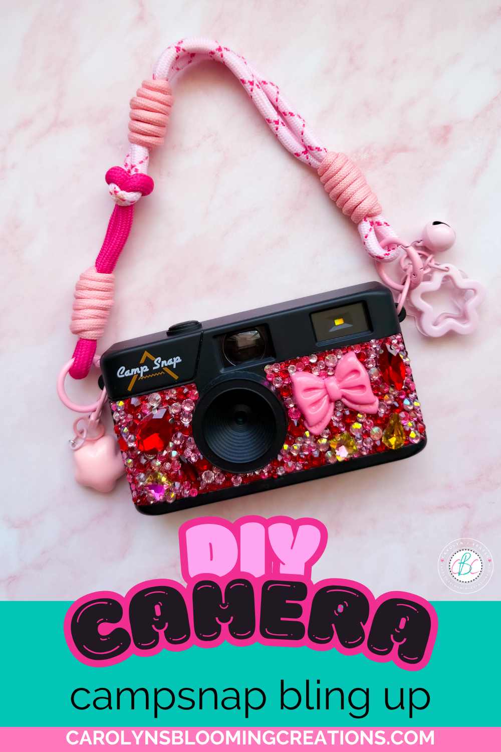 How I Made a Cute Wristlet for My CampSnap Camera