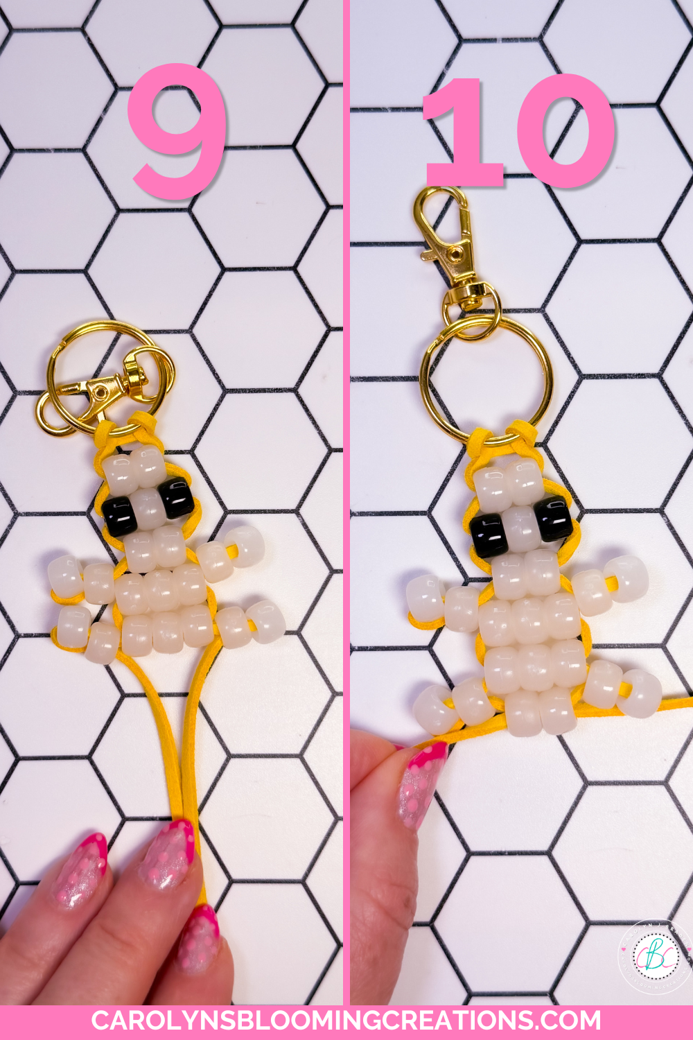 How to Make a Pony Bead Lizard That Changes Color in Sunlight