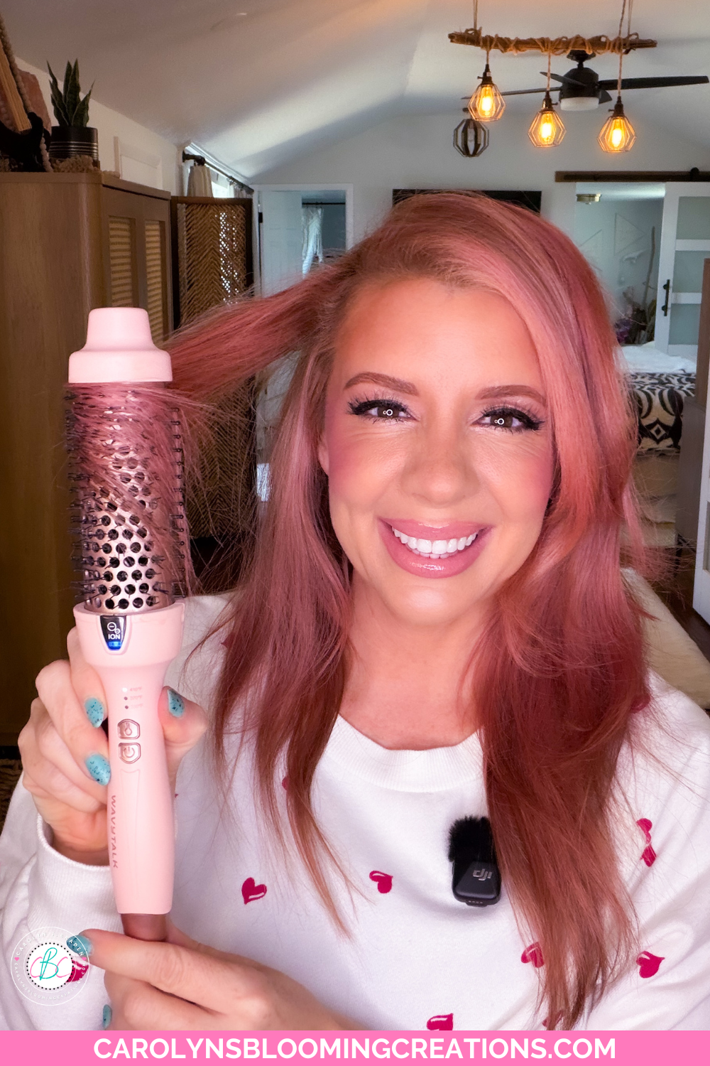 Thermal Hair Brush Curl Tutorial