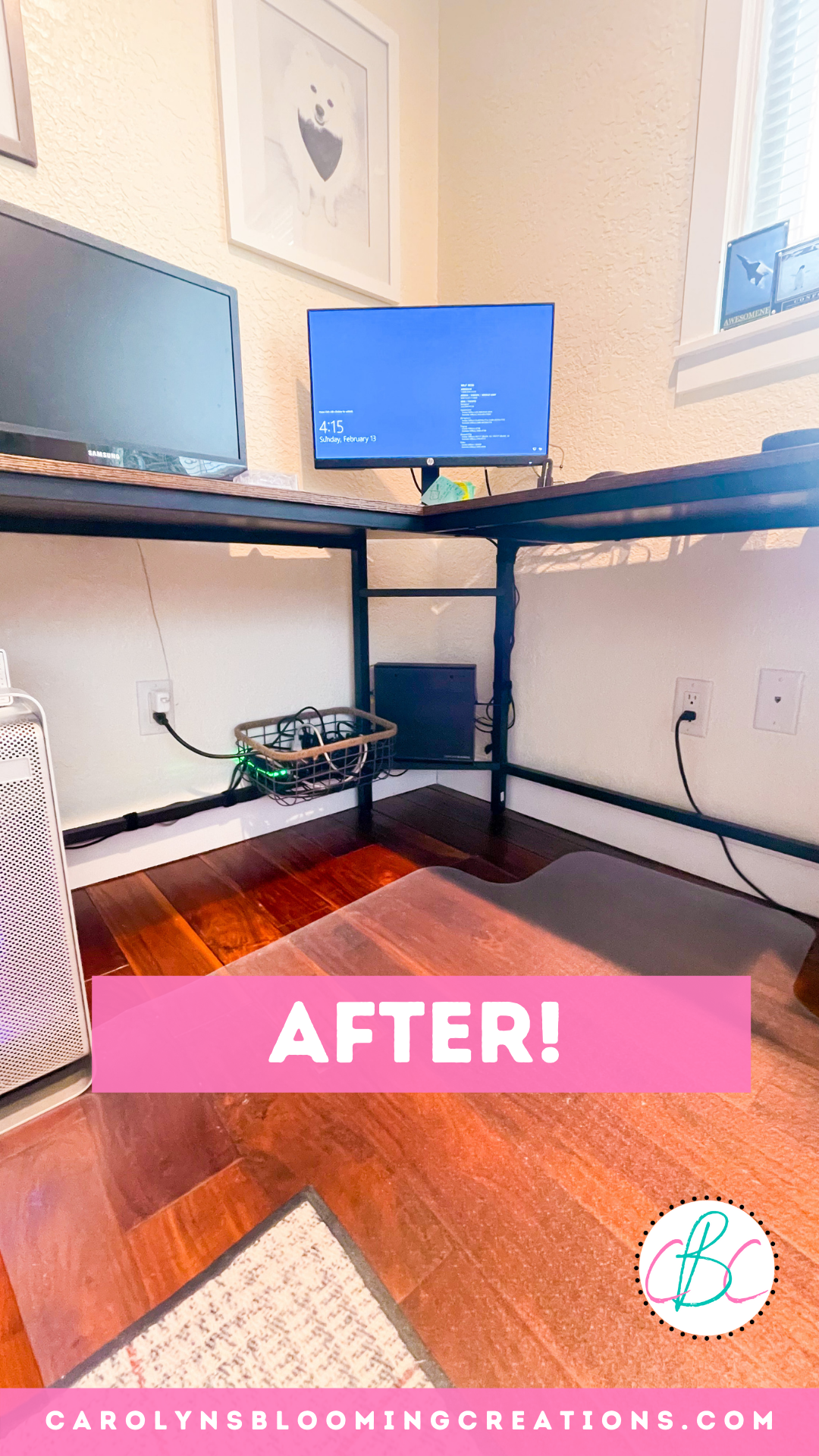 NEW! How To Hide Your Desk Cords & Home Improvements And Lifestyle Update 